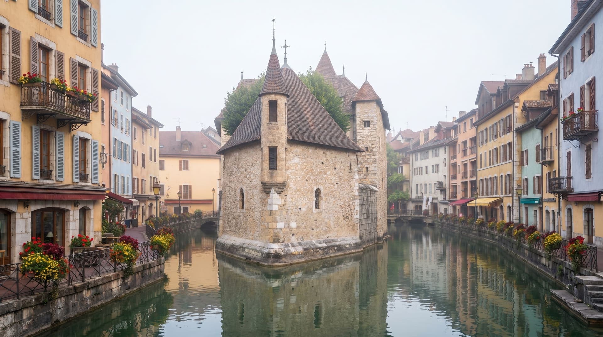 Annecy, France, editorial landmark
