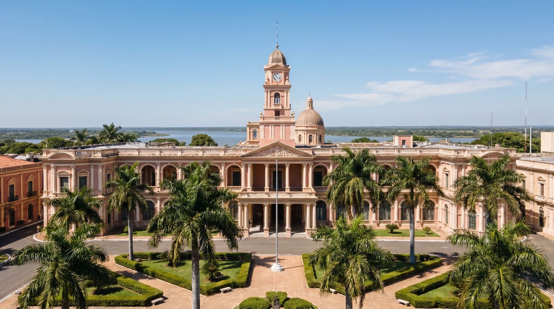 Asunción, Paraguay, editorial landmark