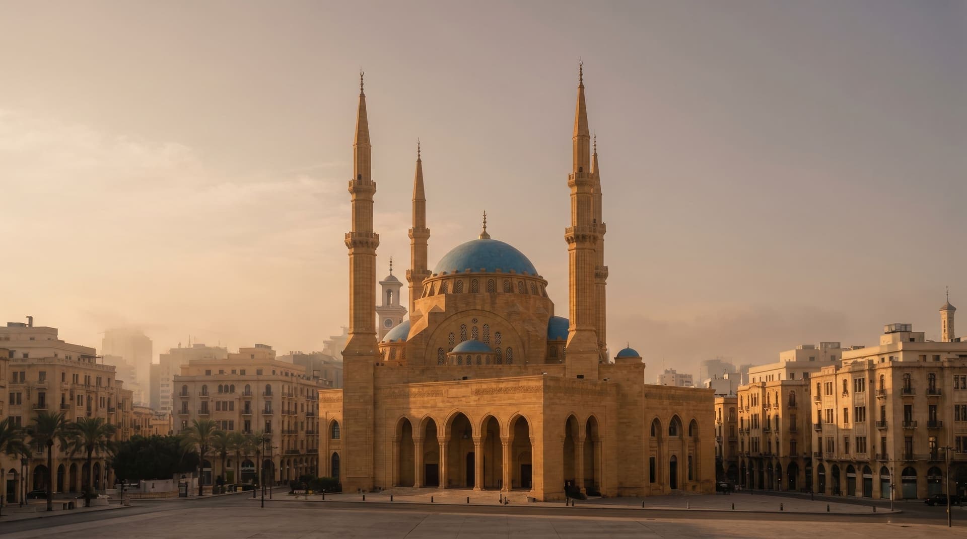 Beirut, Lebanon, editorial landmark