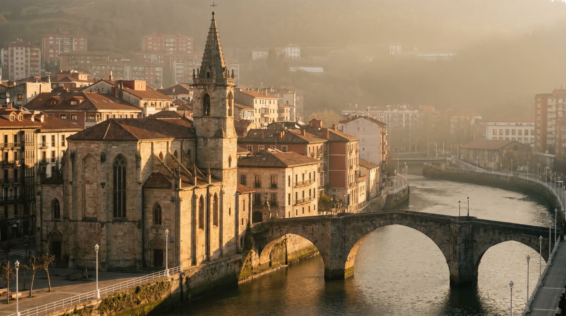 Bilbao, Spain, editorial landmark