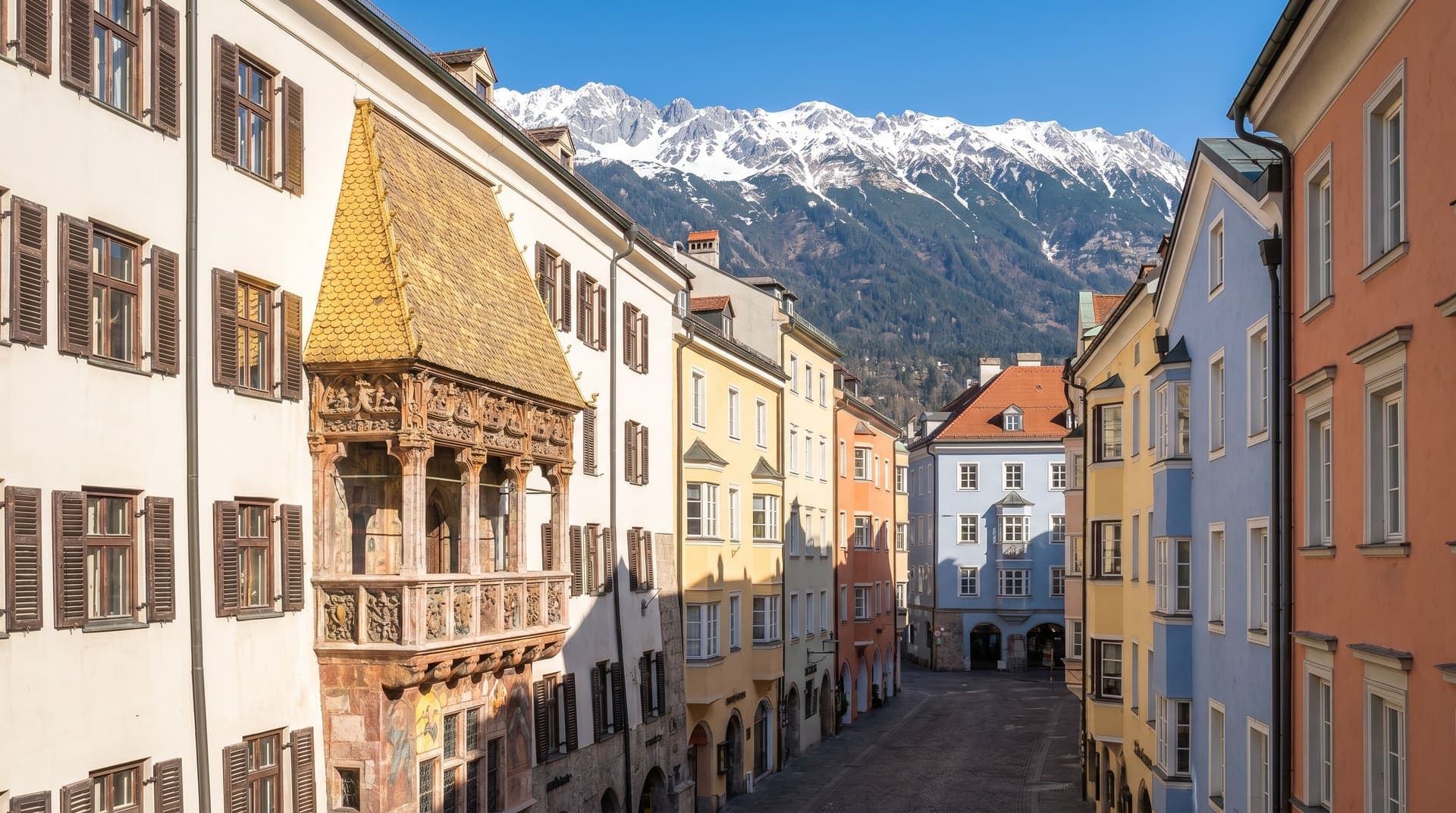 Innsbruck, Austria, editorial landmark