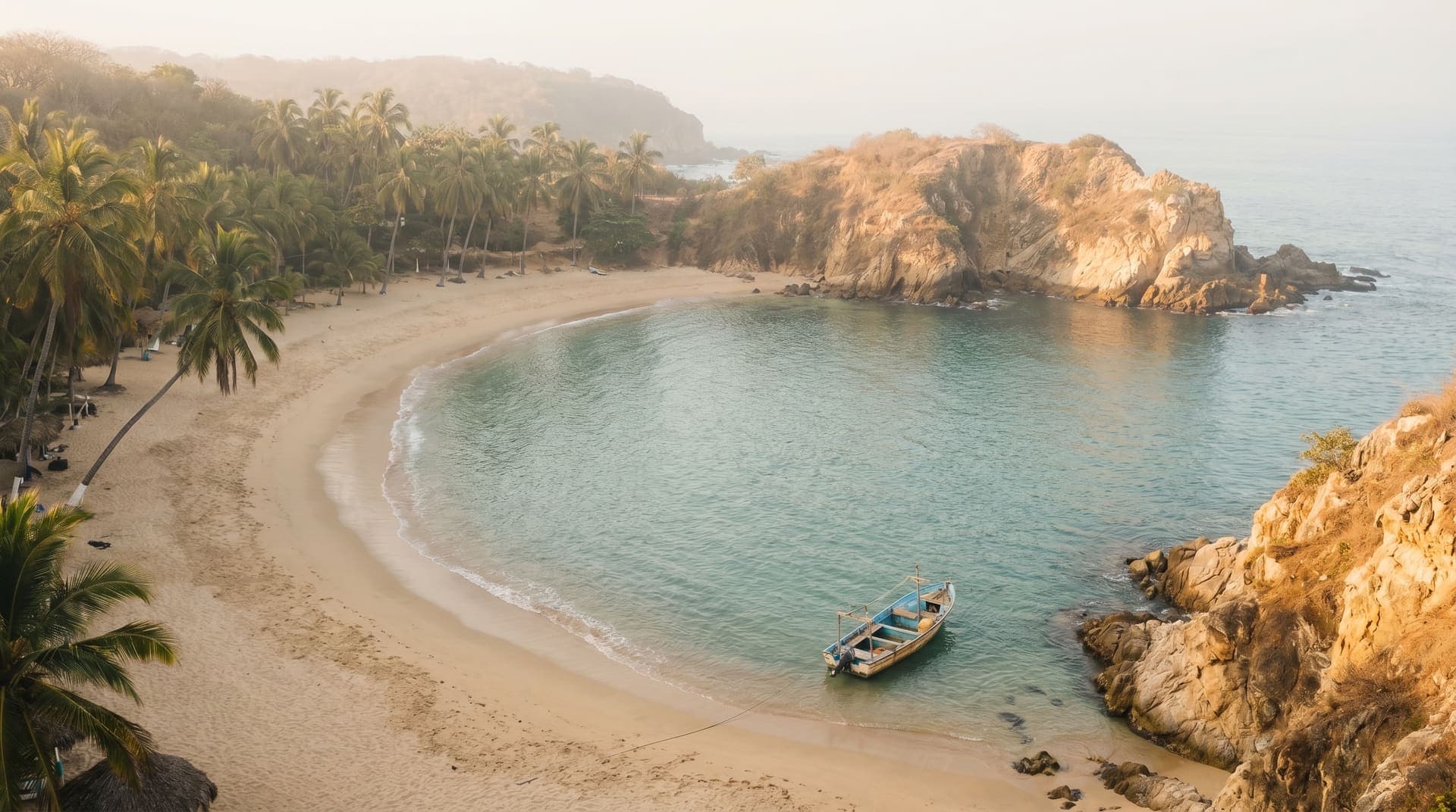 Puerto Escondido, Mexico, editorial landmark