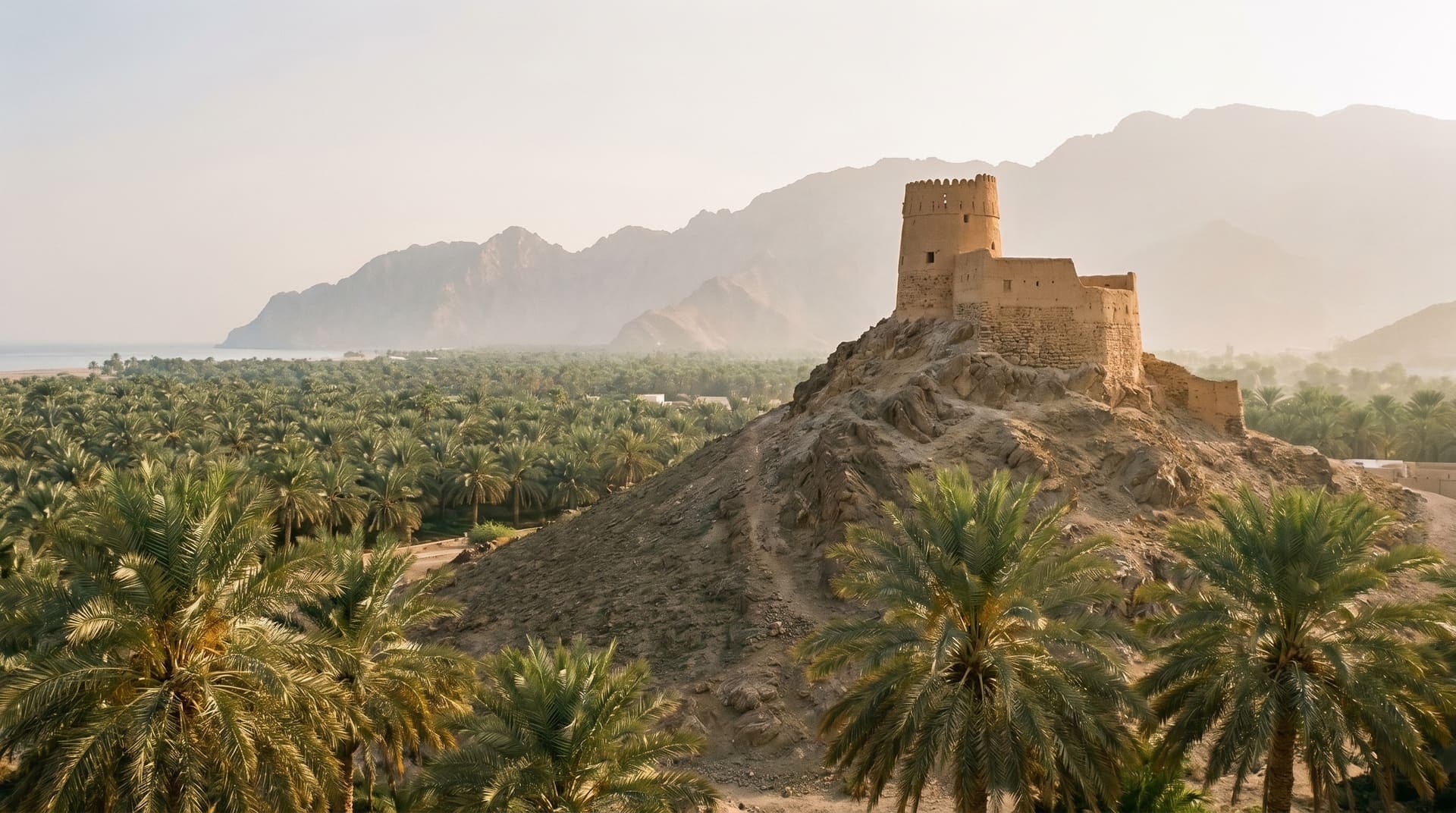 Ras Al Khaimah, United Arab Emirates, editorial landmark