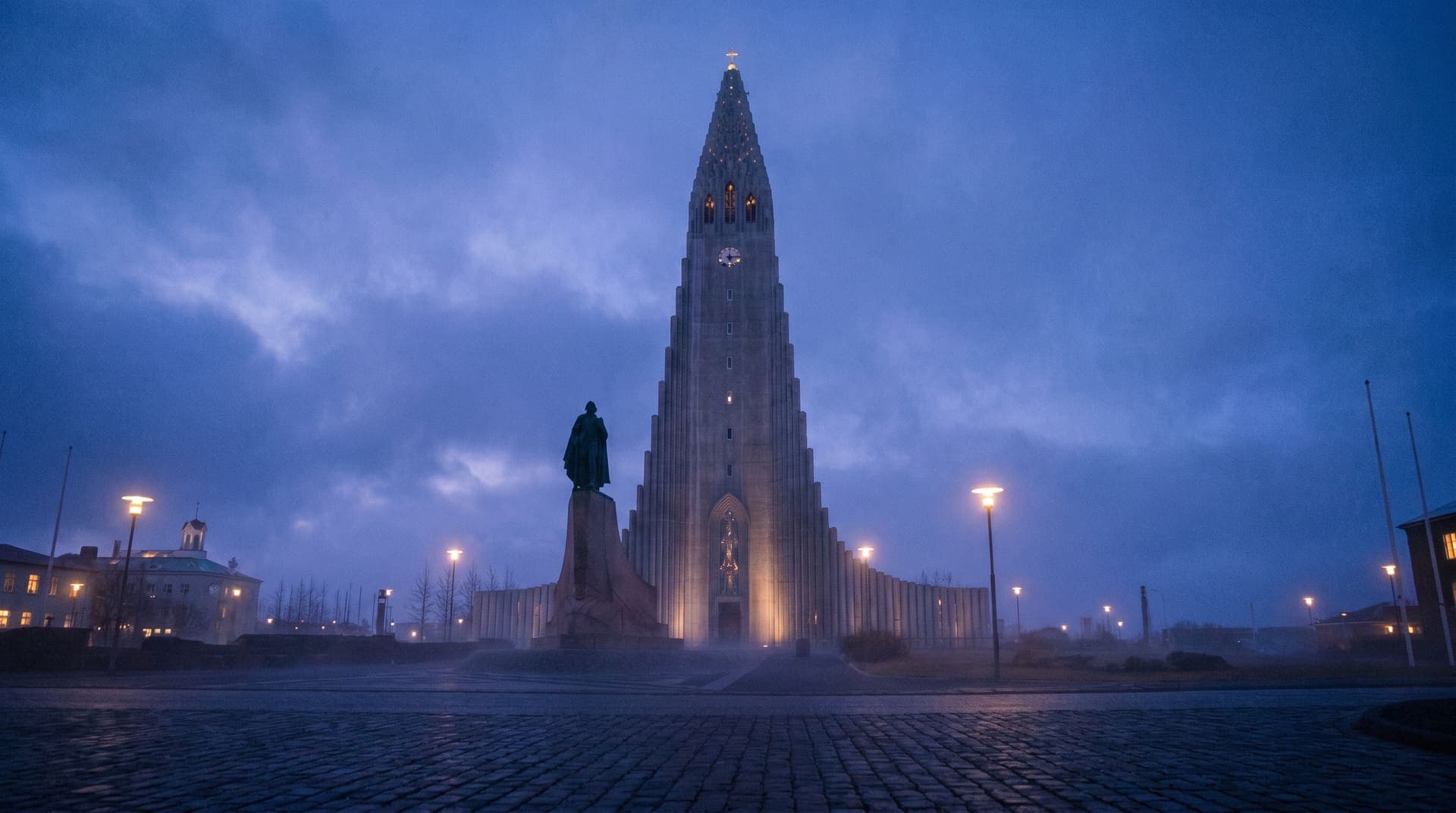 Reykjavík, Iceland, editorial landmark