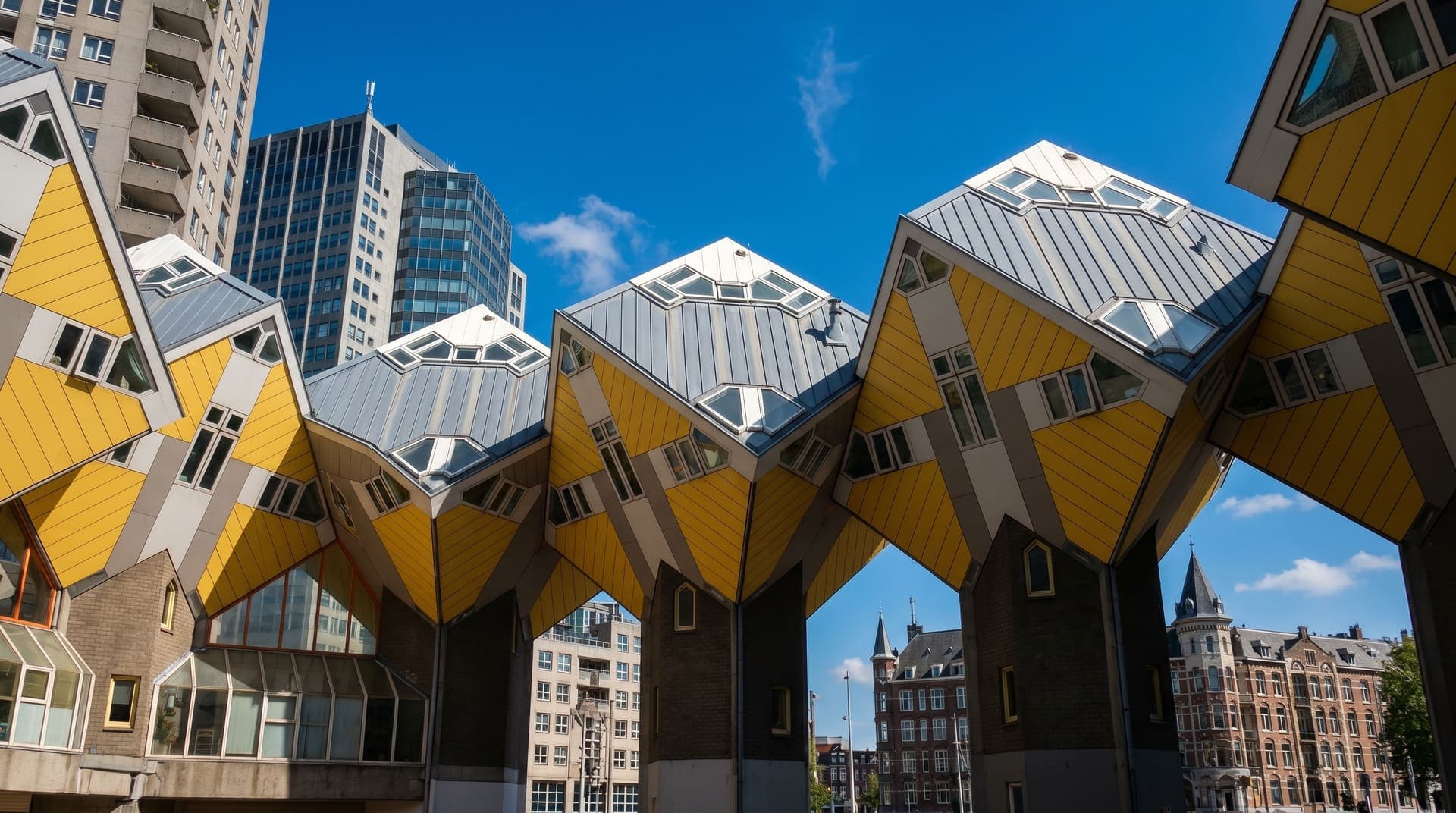 Rotterdam, Netherlands, editorial landmark