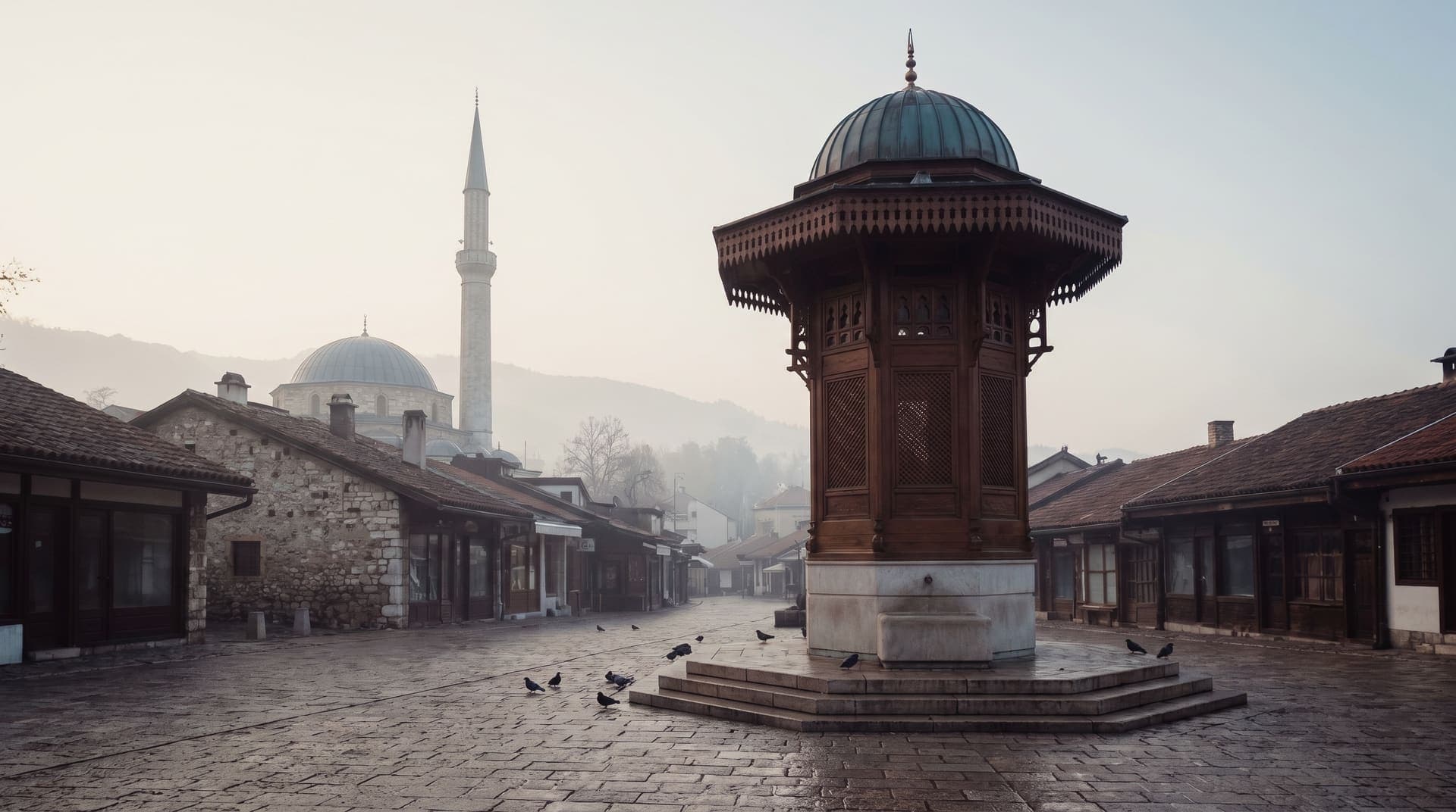 Sarajevo, Bosnia and Herzegovina, editorial landmark