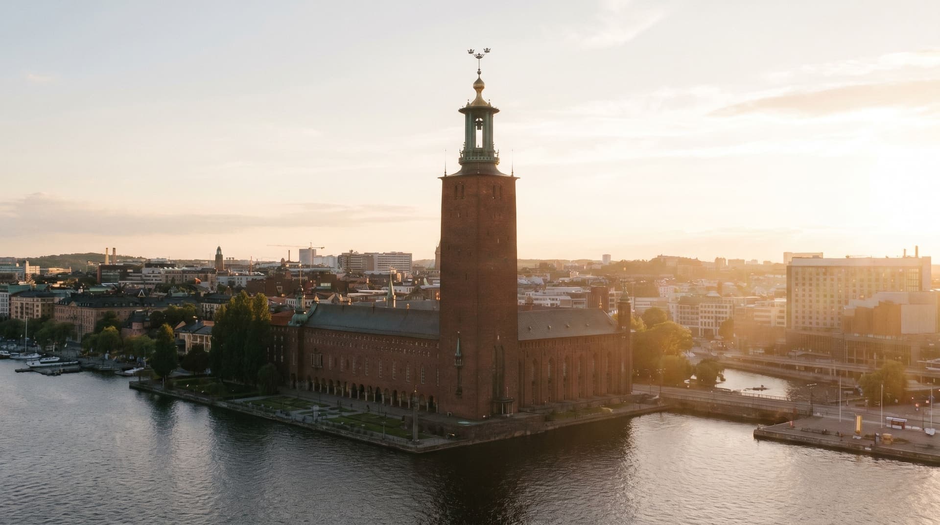 Stockholm, Sweden, editorial landmark