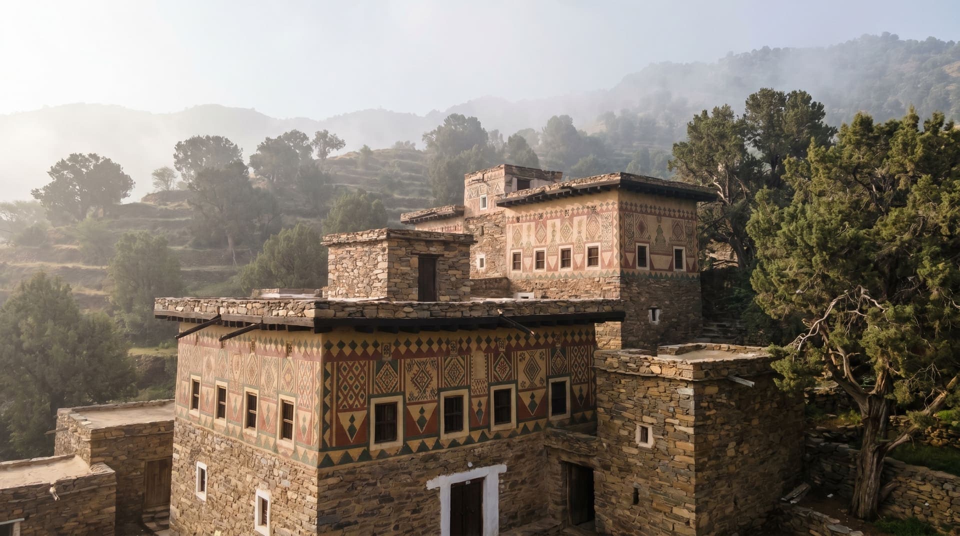 Abha, Saudi Arabia, editorial landmark