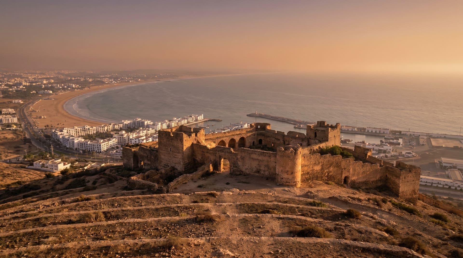 Agadir, Morocco, editorial landmark