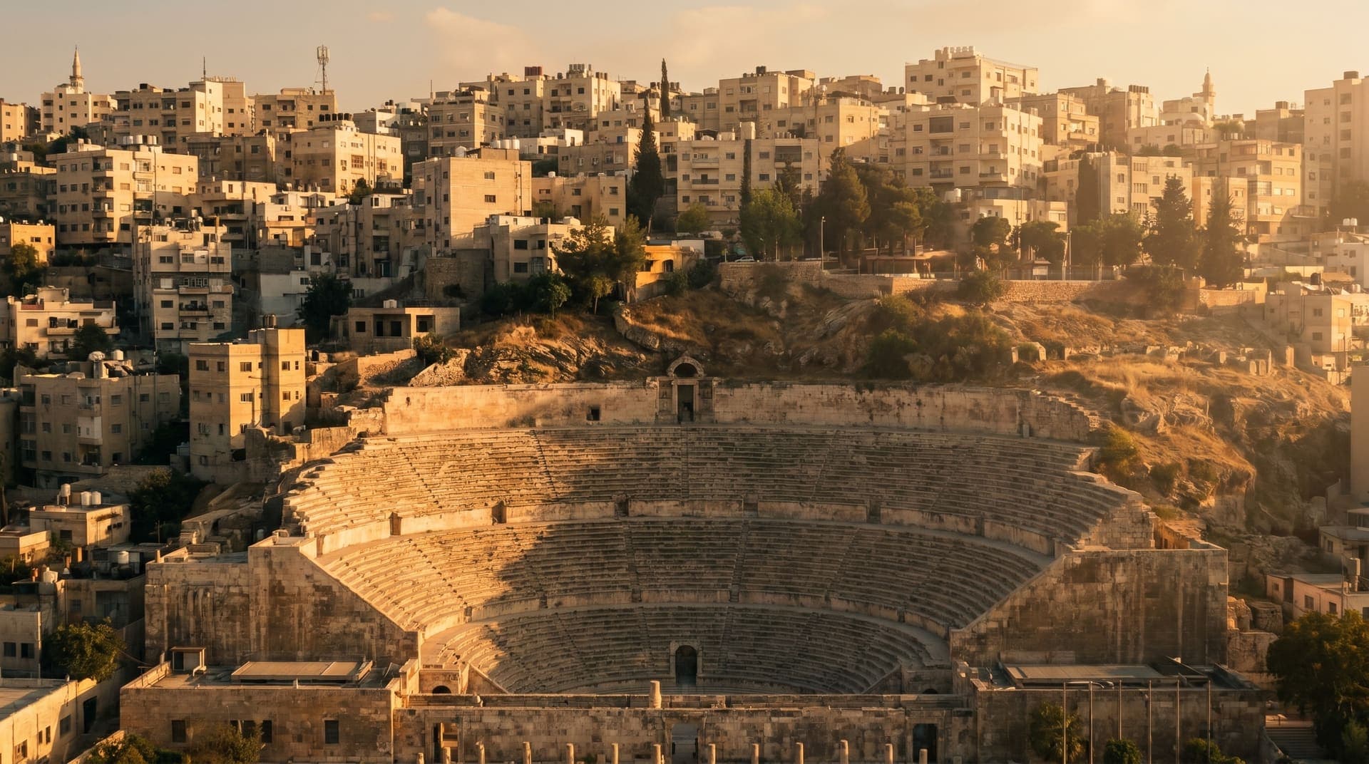 Amman, Jordan, editorial landmark