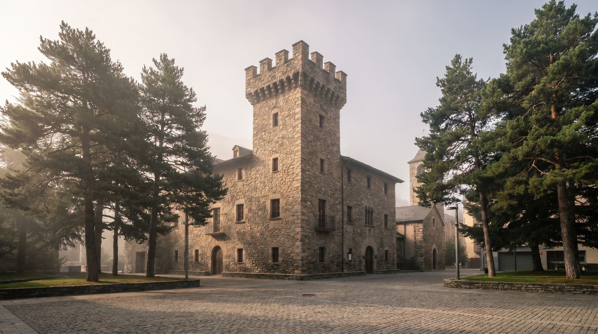 Andorra la Vella, Andorra, editorial landmark