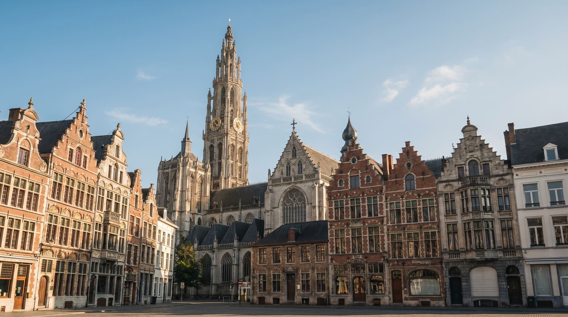 Antwerp, Belgium, editorial landmark