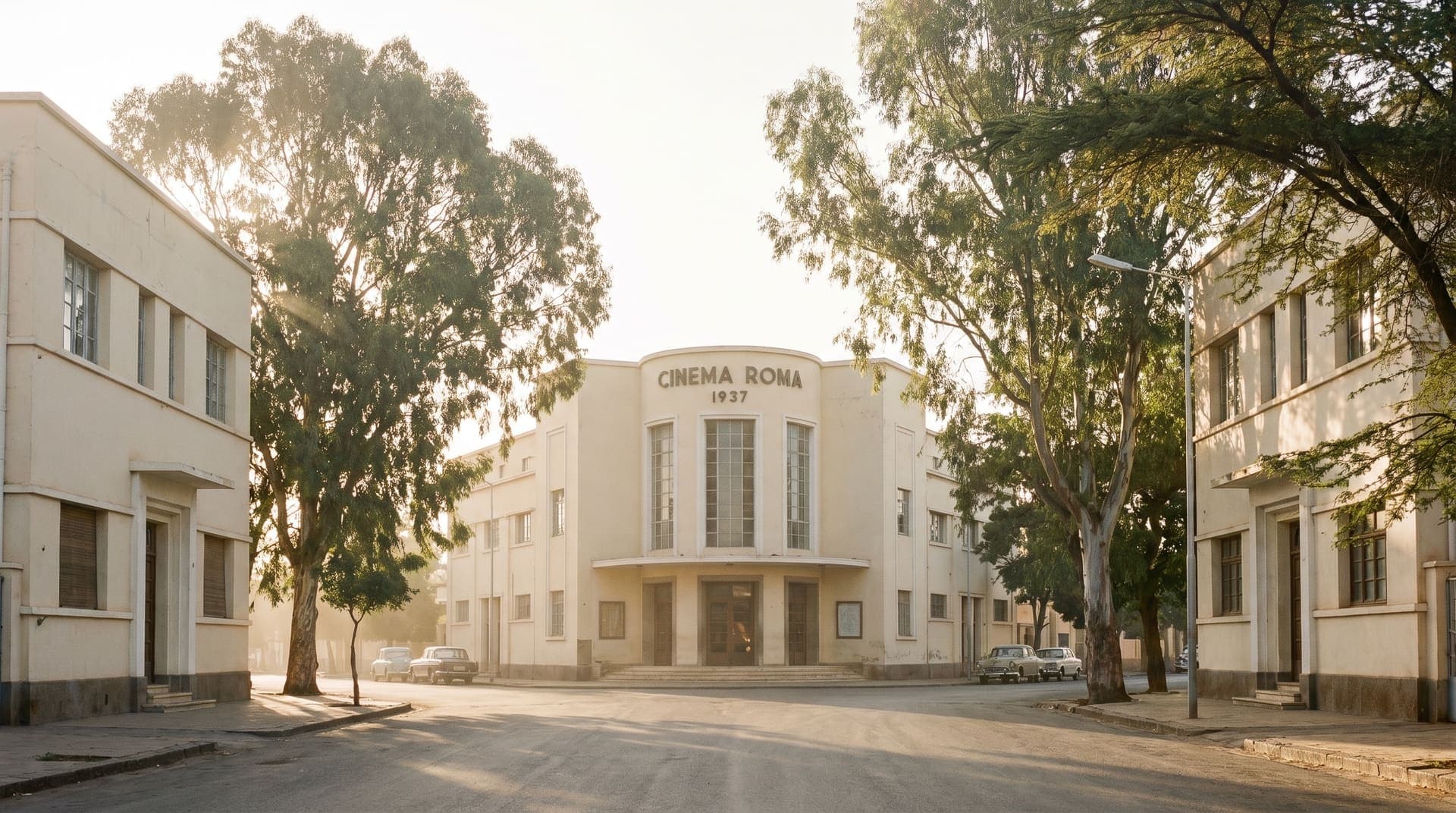 Asmara, Eritrea, editorial landmark