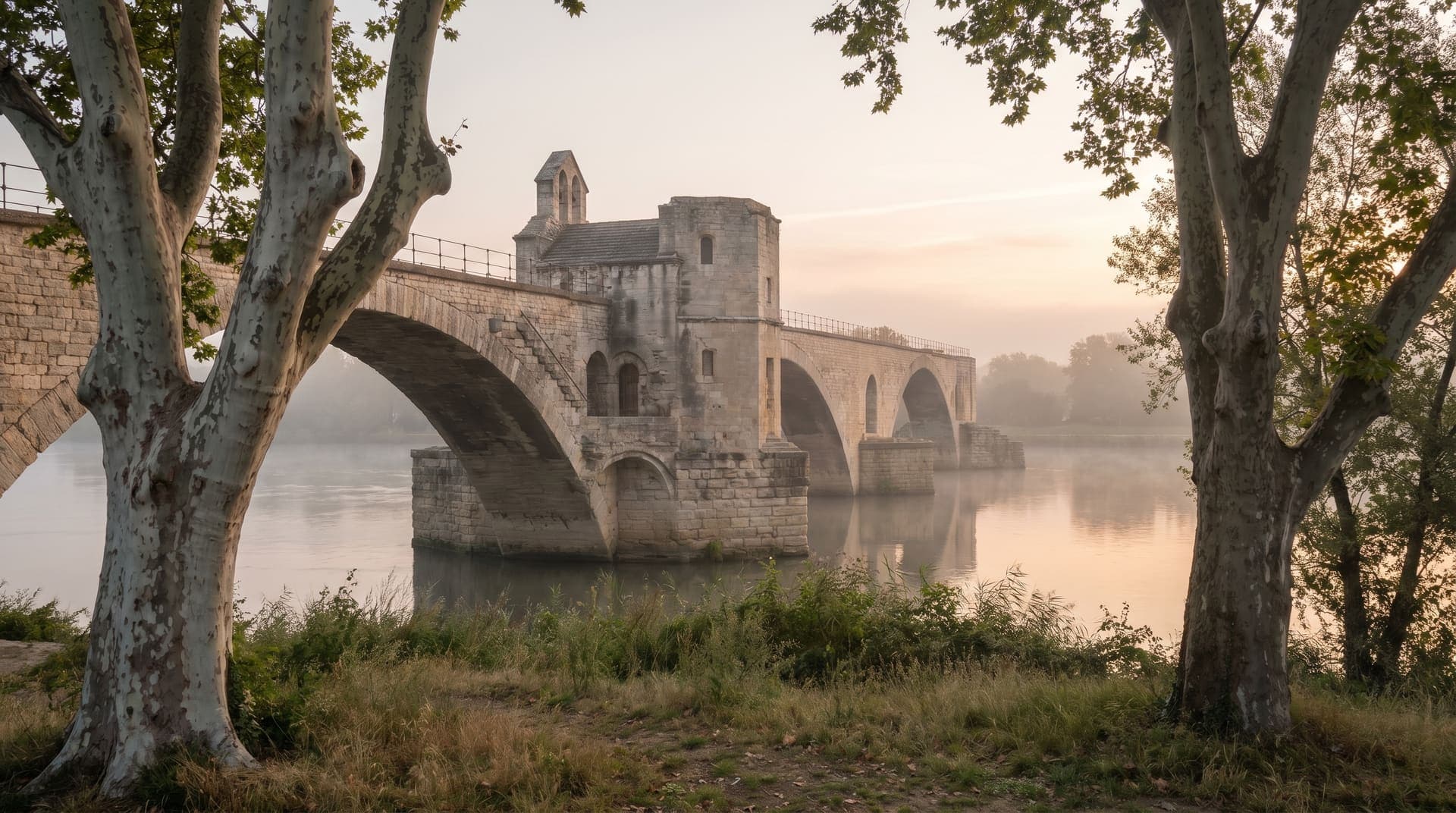 Avignon, France, editorial landmark
