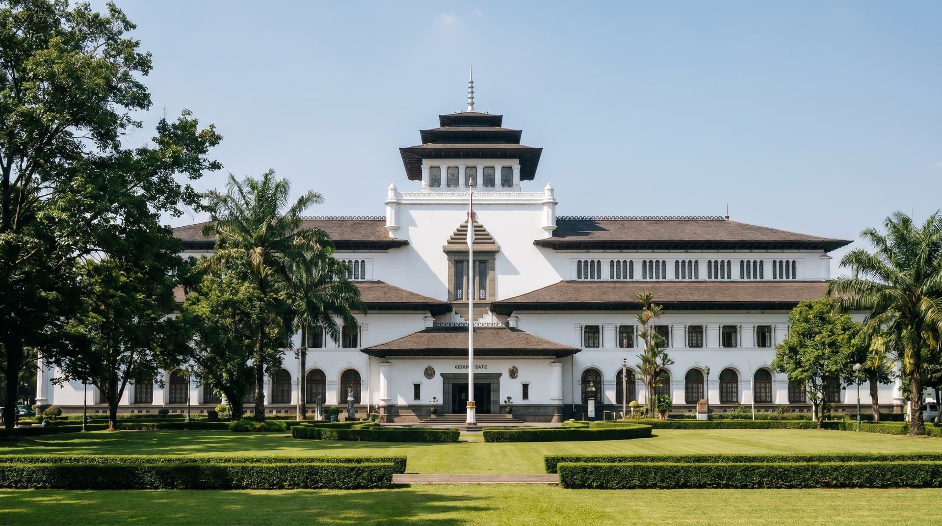 Bandung, Indonesia, editorial landmark