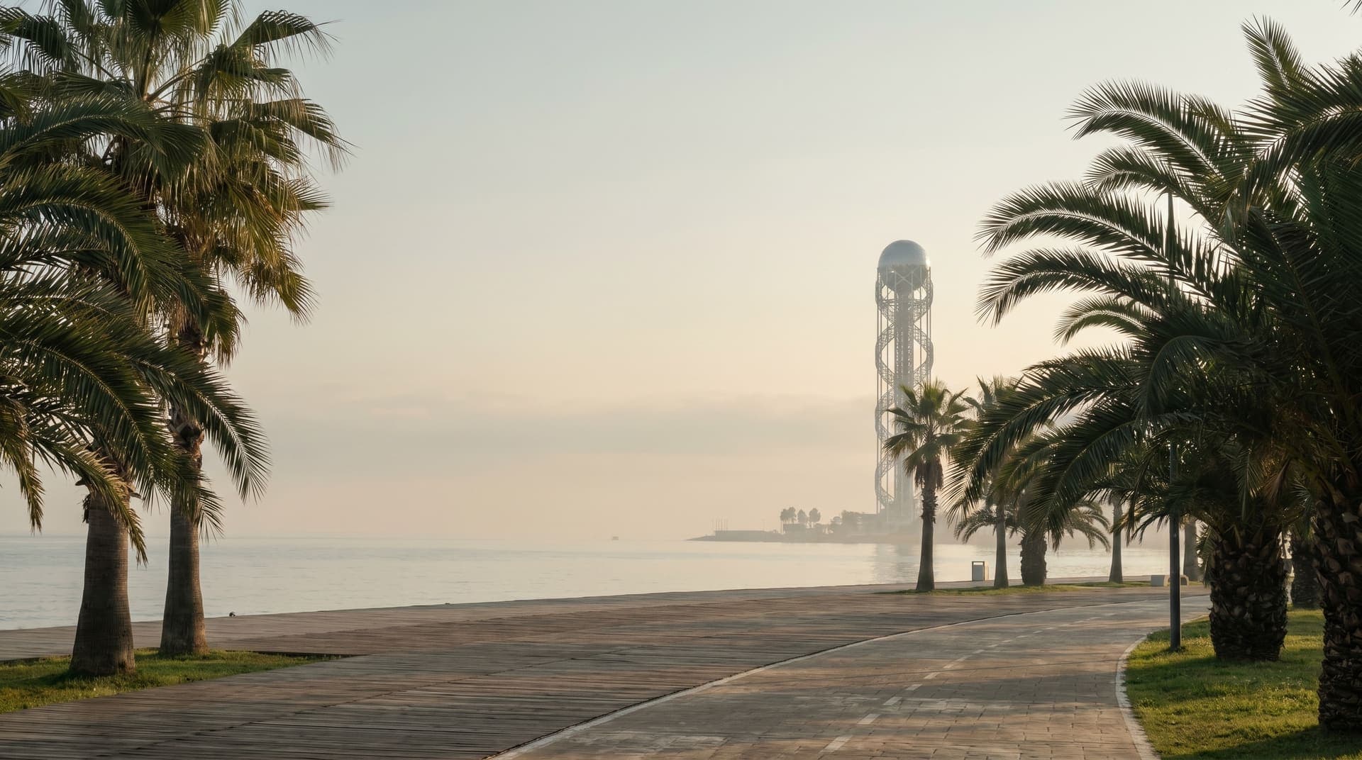 Batumi, Georgia, editorial landmark
