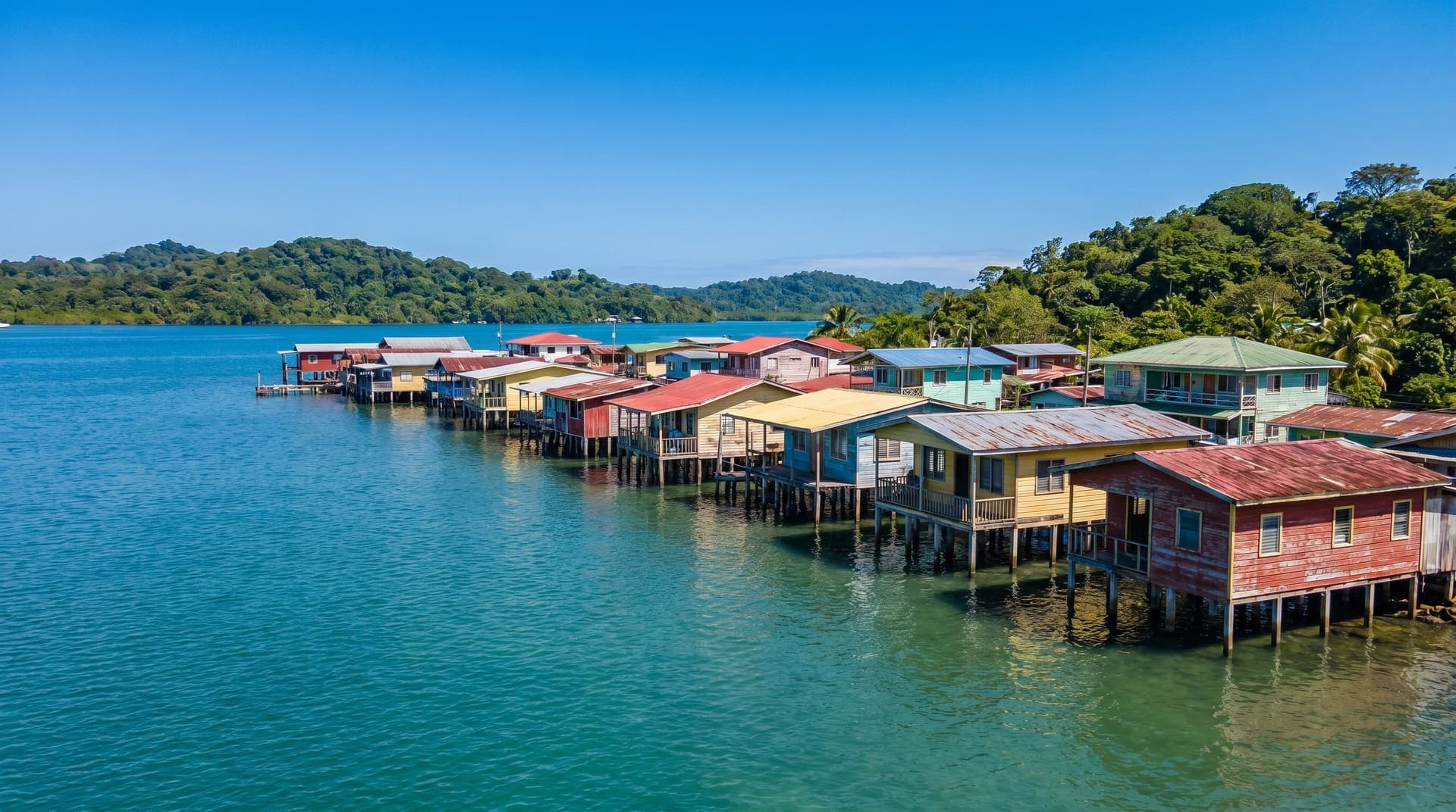 Bocas del Toro, Panama, editorial landmark
