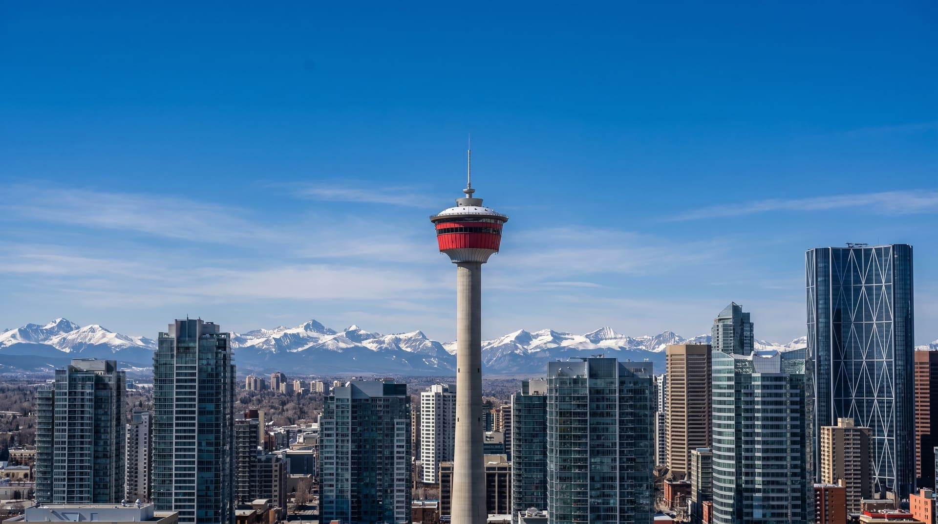 Calgary, Canada, editorial landmark