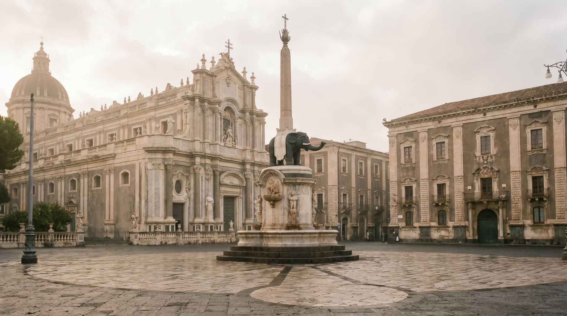 Catania, Italy, editorial landmark