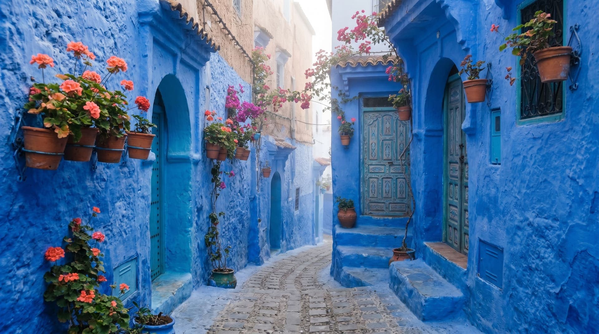 Chefchaouen, Morocco, editorial landmark