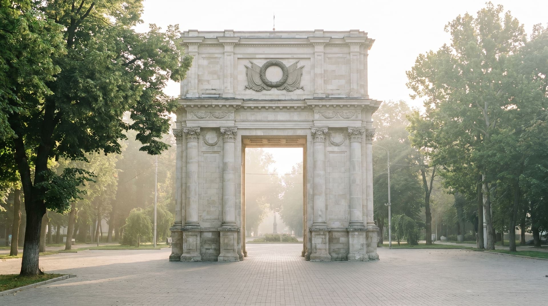 Chisinau, Moldova, editorial landmark