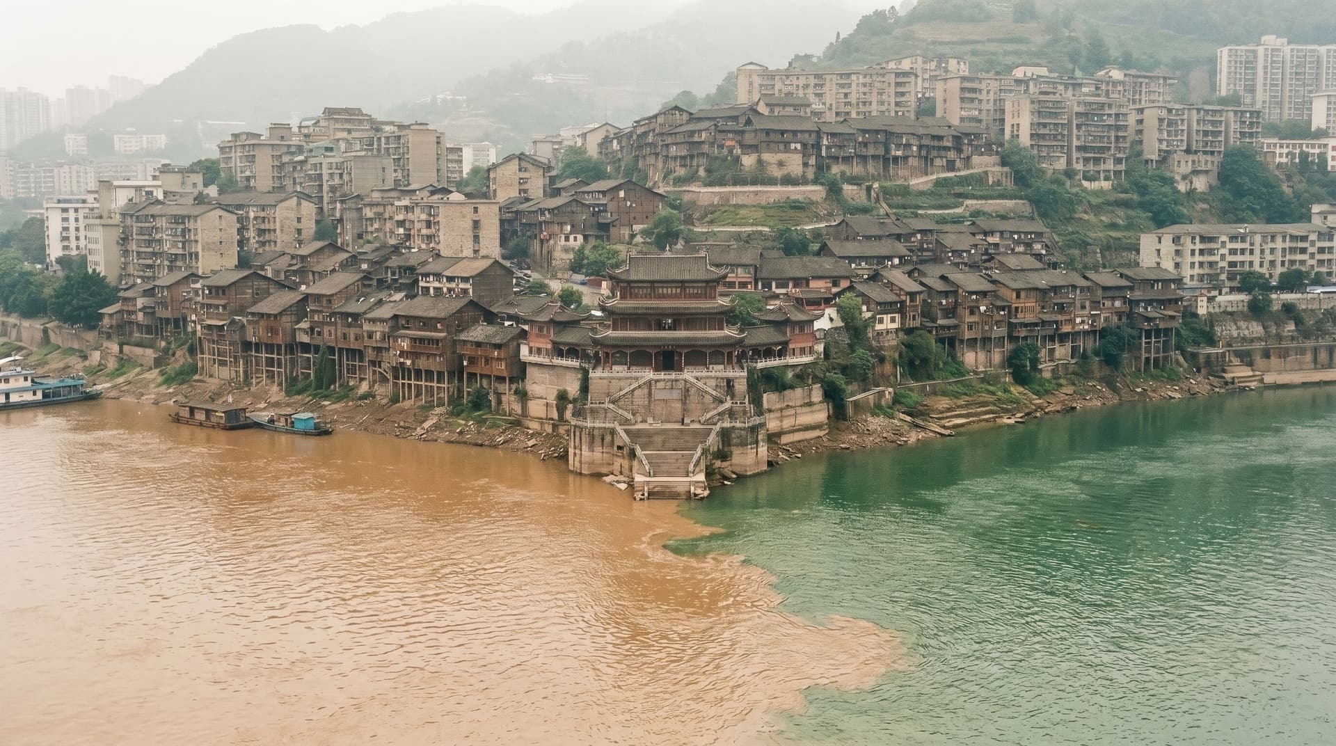Chongqing, China, editorial landmark