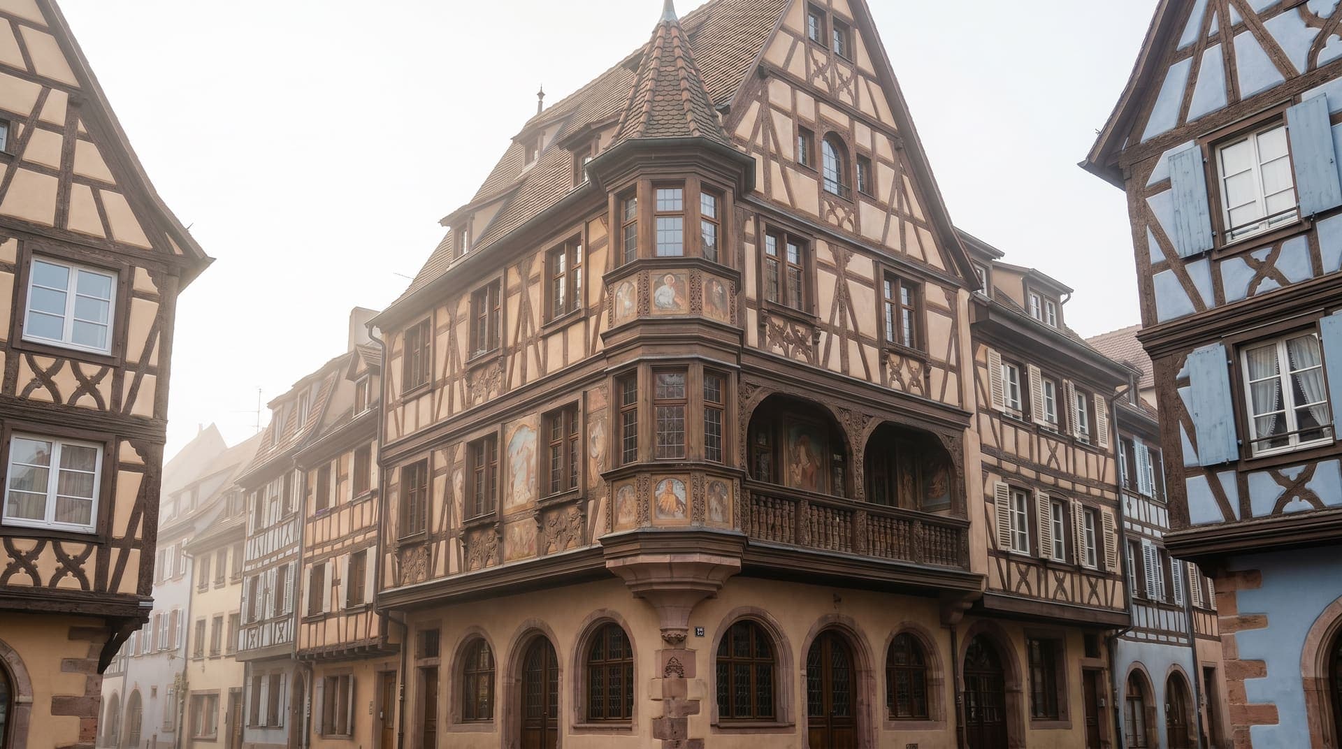 Colmar, France, editorial landmark