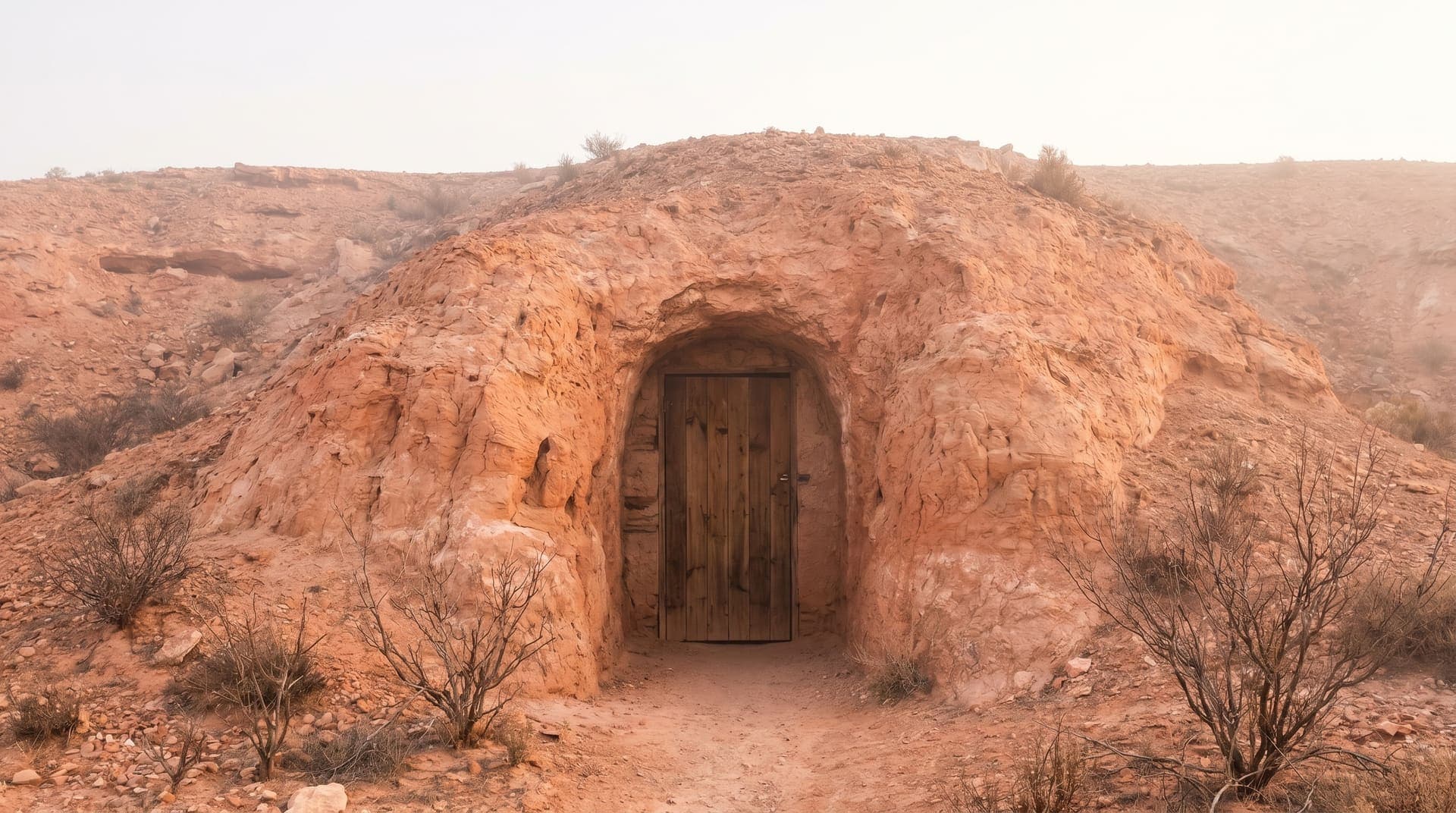 Coober Pedy, Australia, editorial landmark