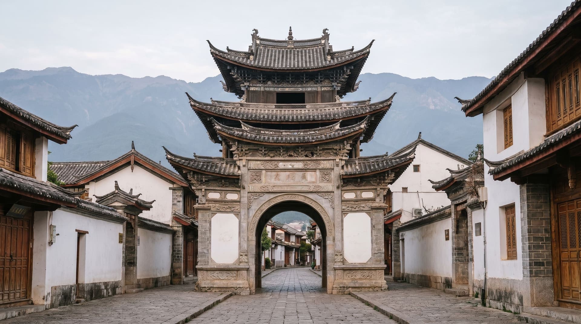 Dali, China, editorial landmark