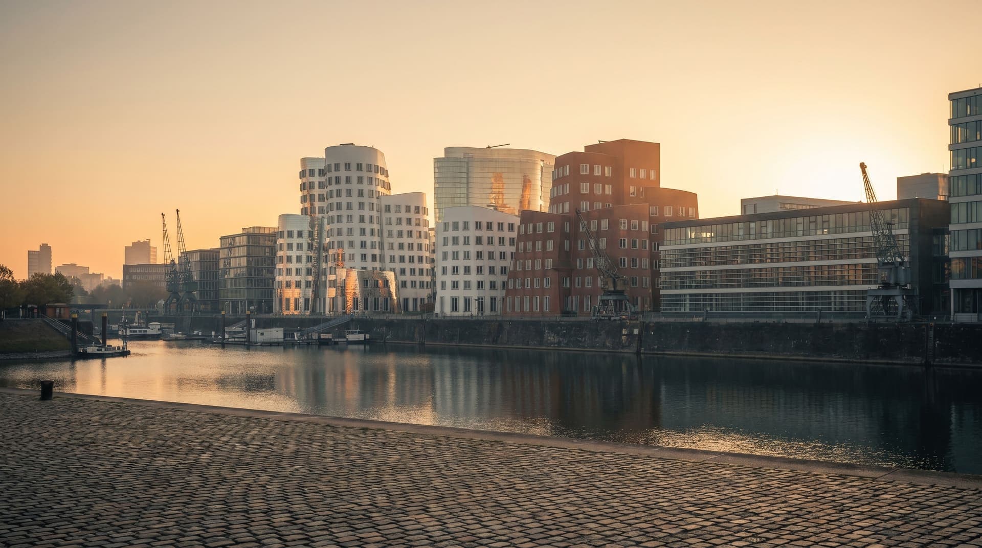 Düsseldorf, Germany, editorial landmark