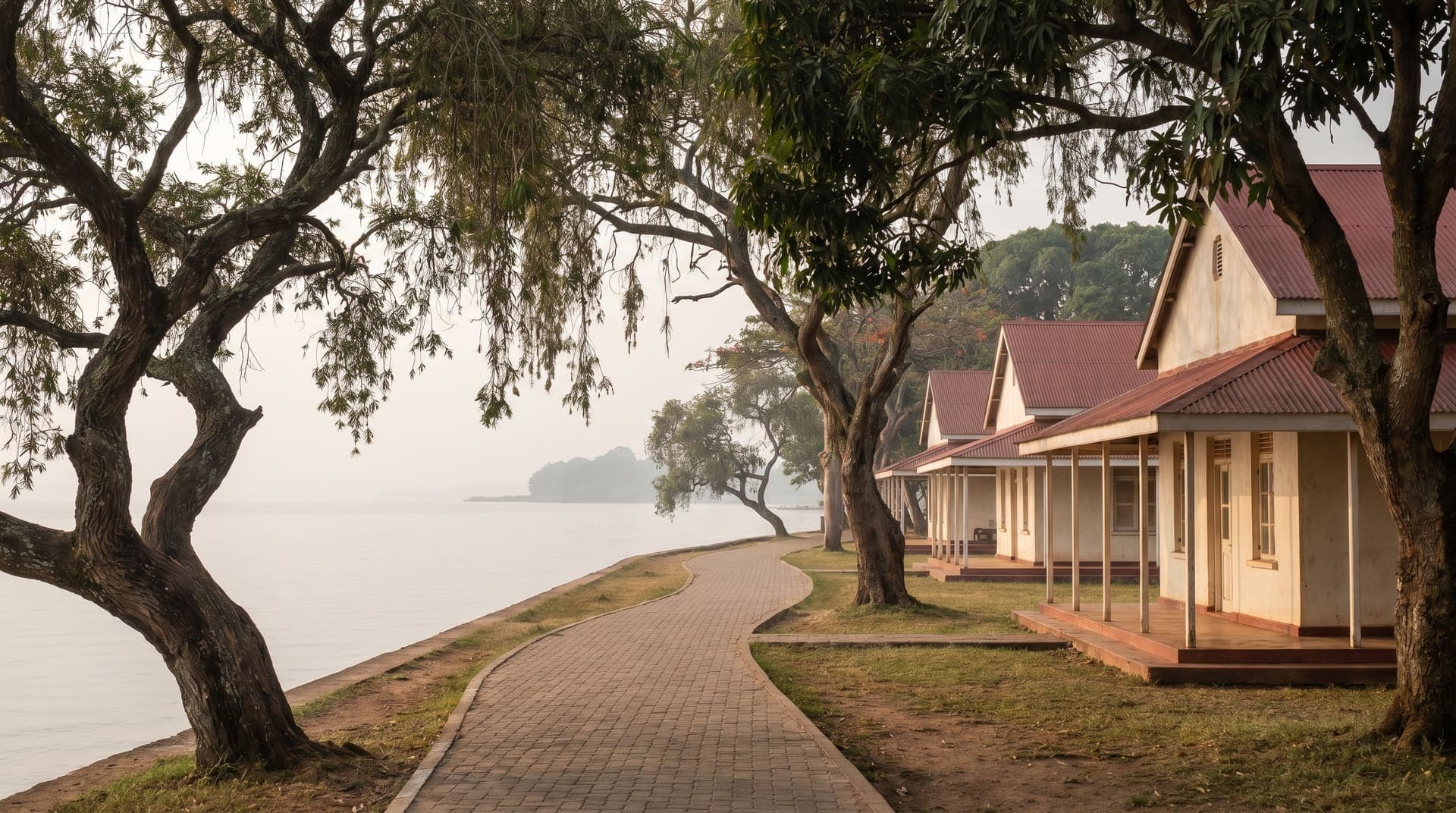 Entebbe, Uganda, editorial landmark