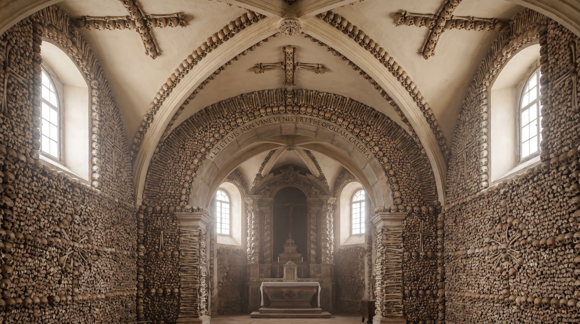 Evora, Portugal, editorial landmark
