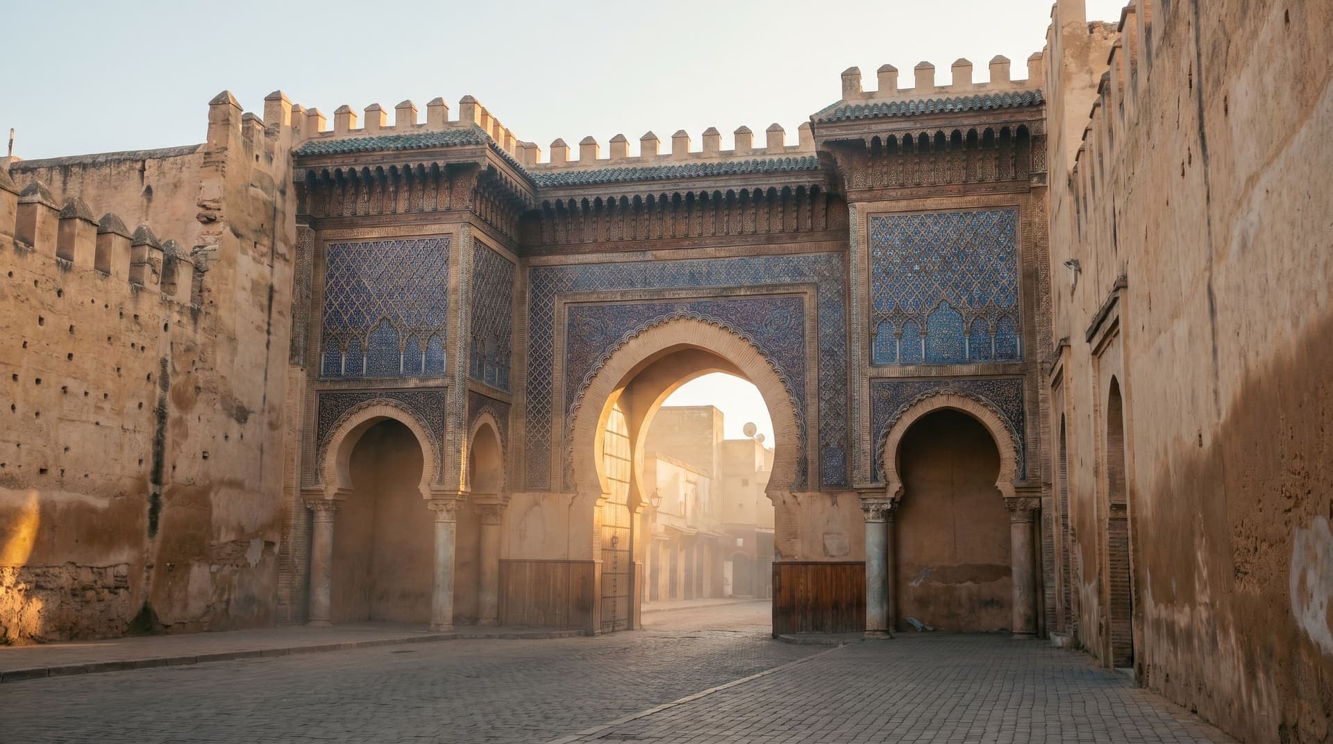 Fes, Morocco, editorial landmark