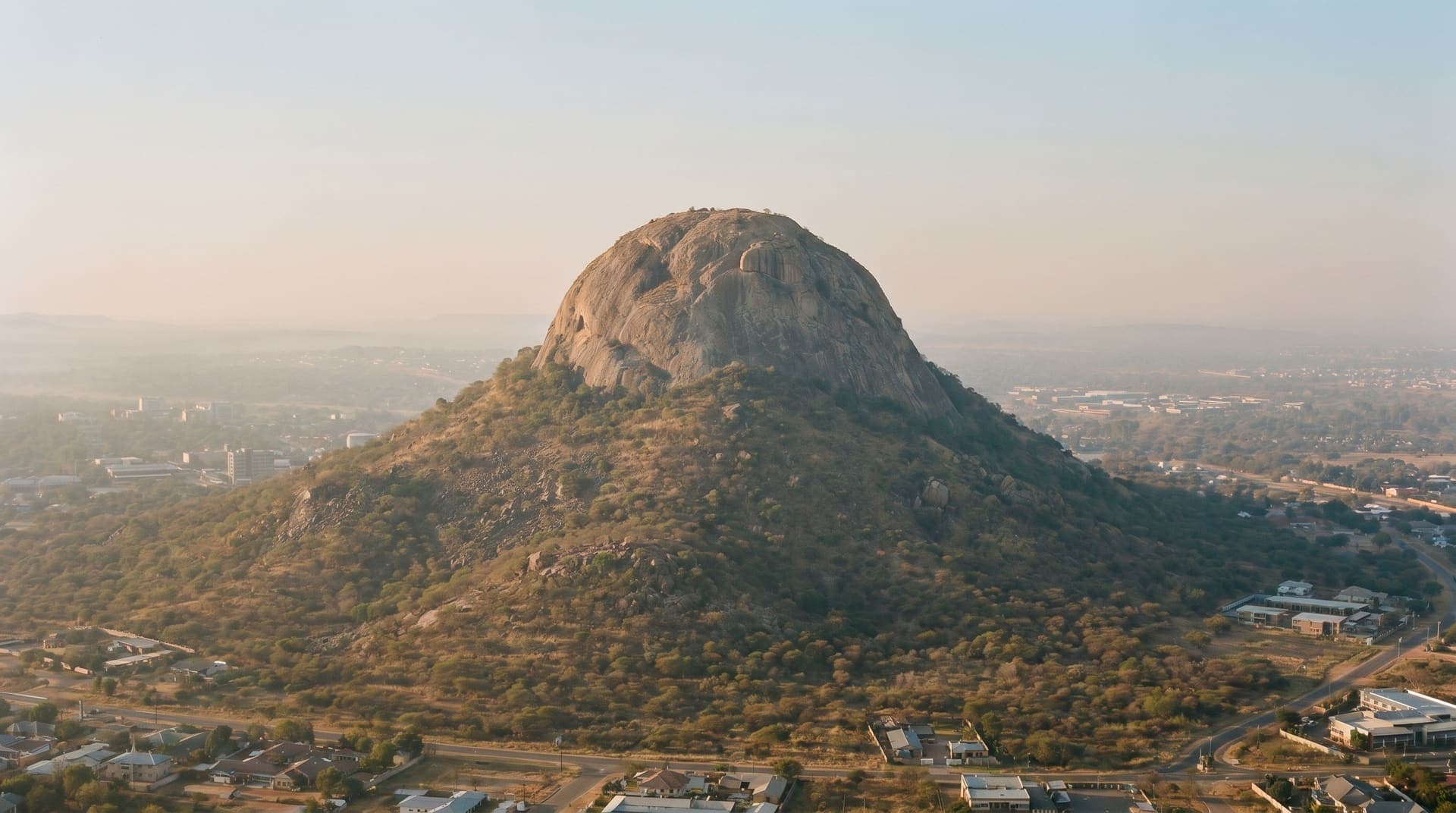 Gaborone, Botswana, editorial landmark