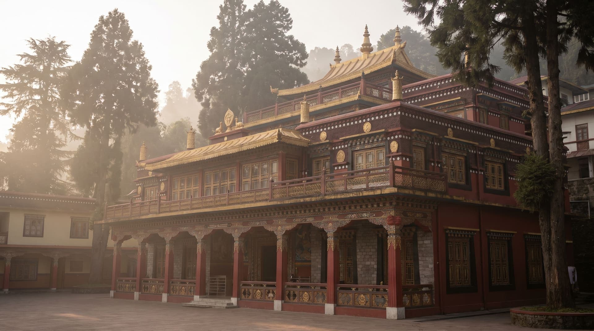 Gangtok, India, editorial landmark