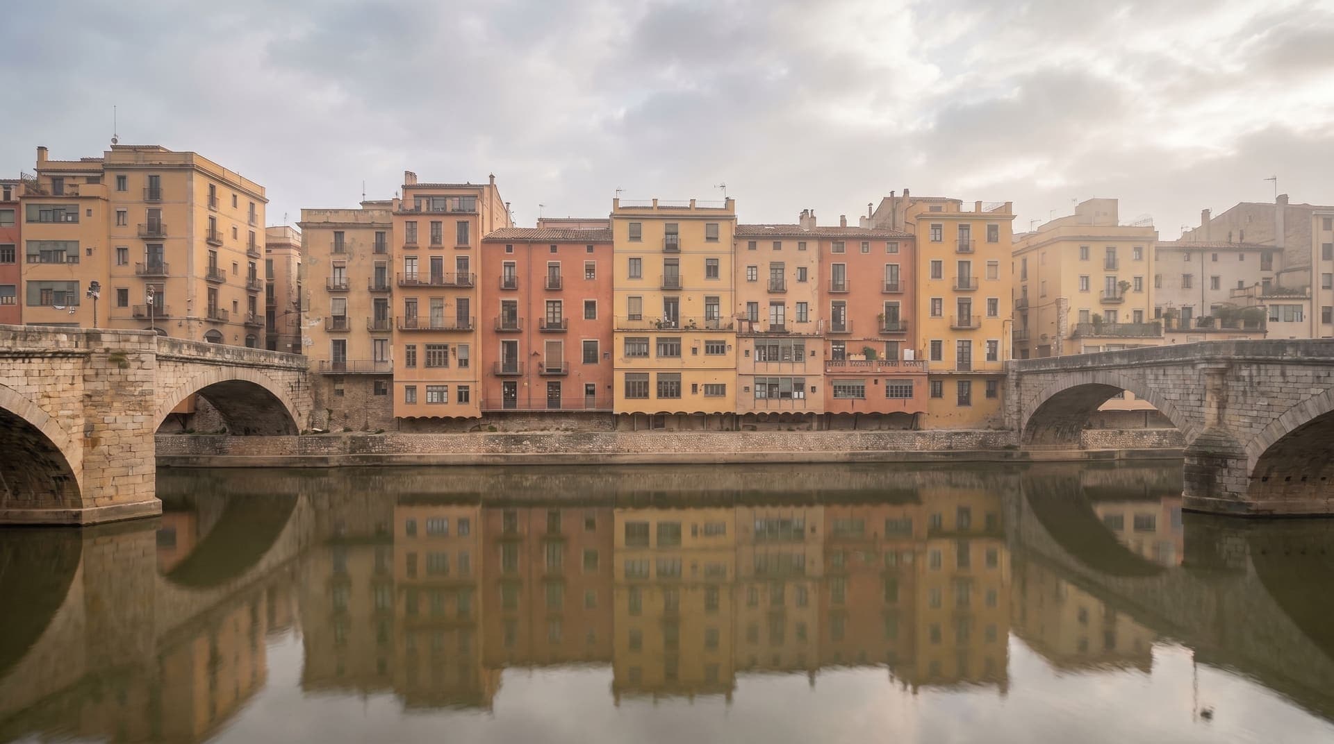 Girona, Spain, editorial landmark
