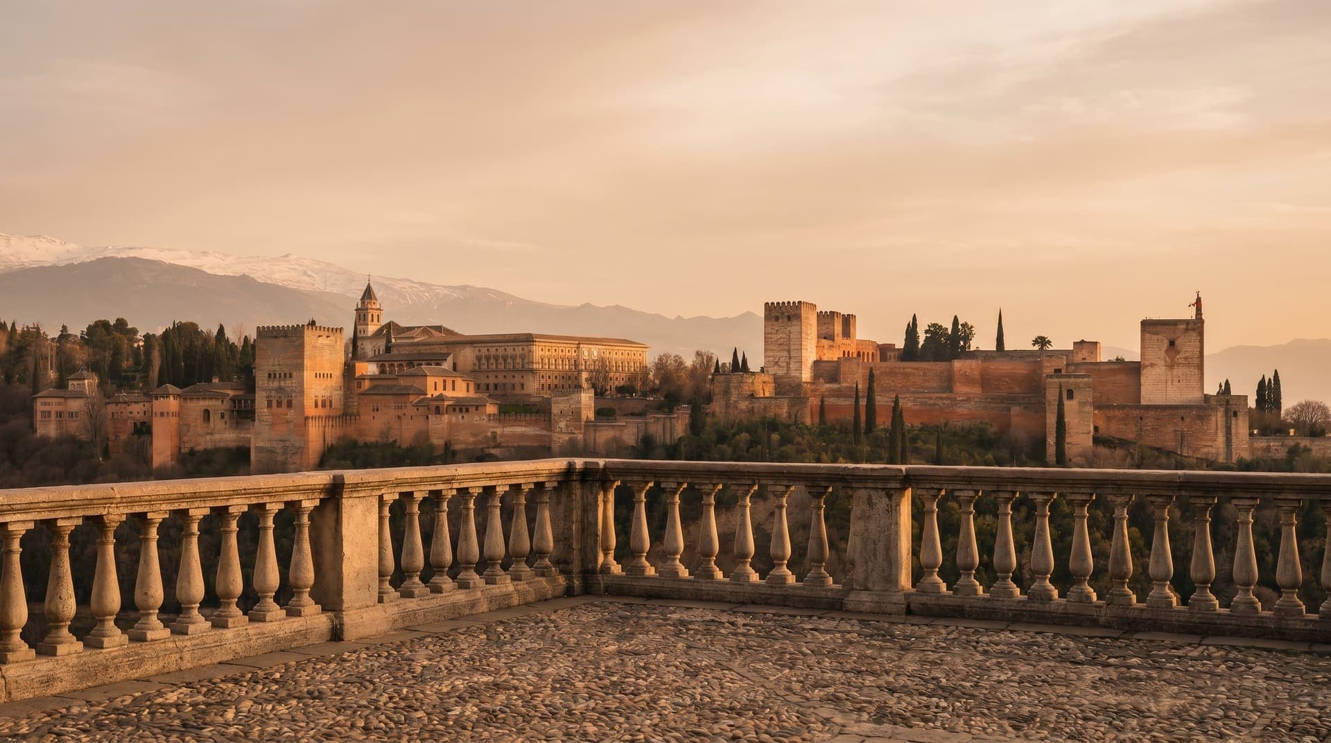 Granada, Spain, editorial landmark