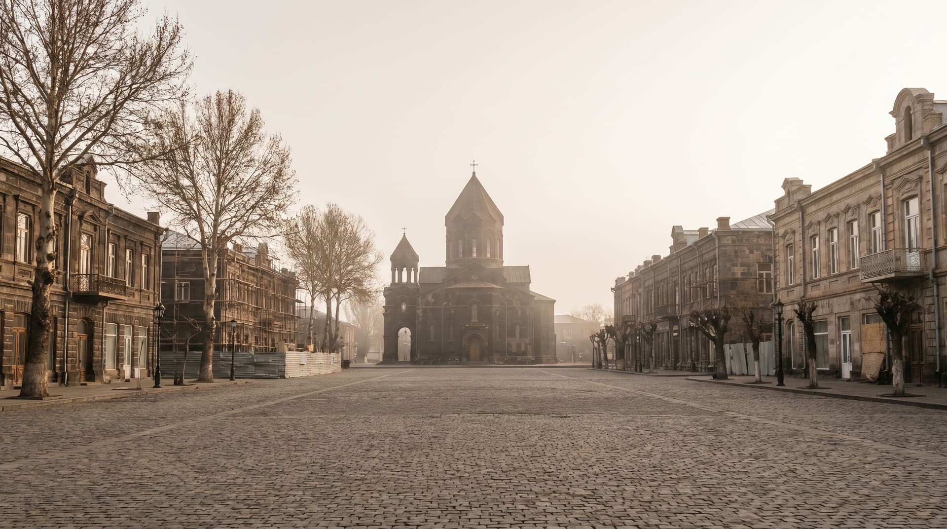 Gyumri, Armenia, editorial landmark