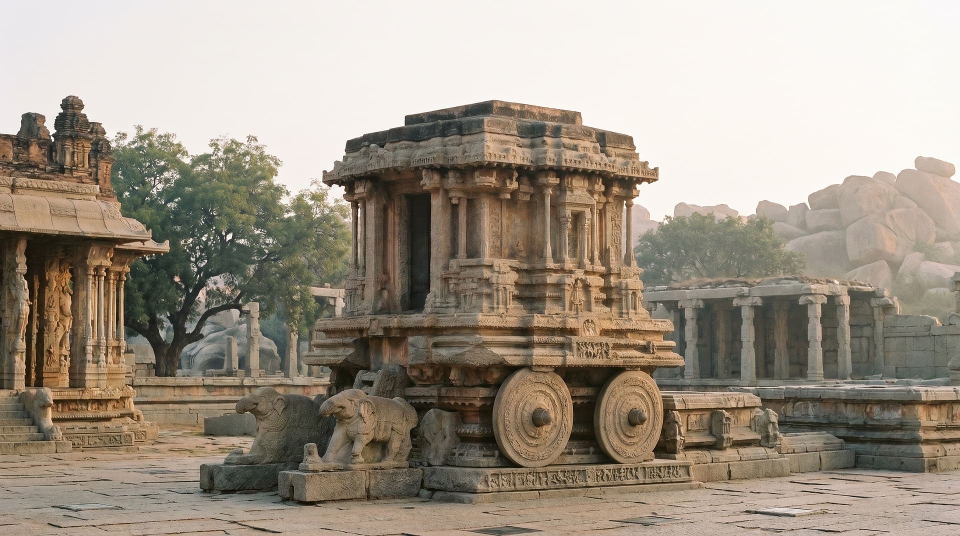 Hampi, India, editorial landmark
