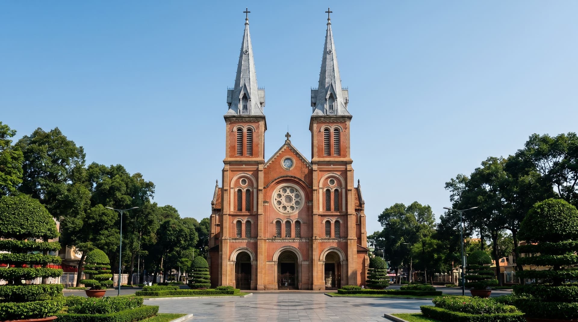 Ho Chi Minh City, Vietnam, editorial landmark