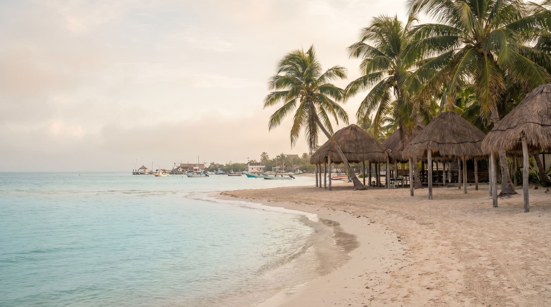 Holbox, Mexico, editorial landmark