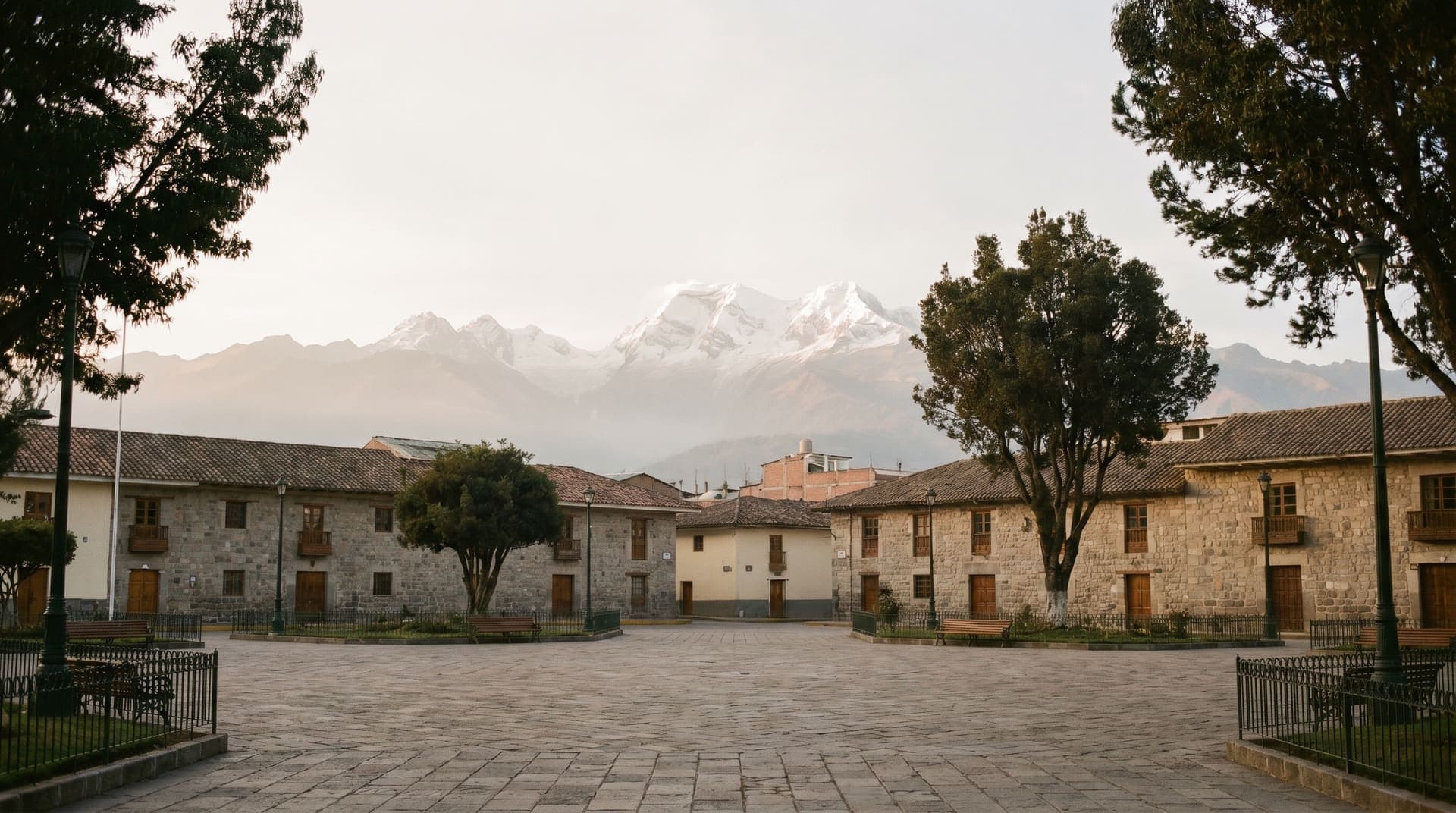 Huaraz, Peru, editorial landmark