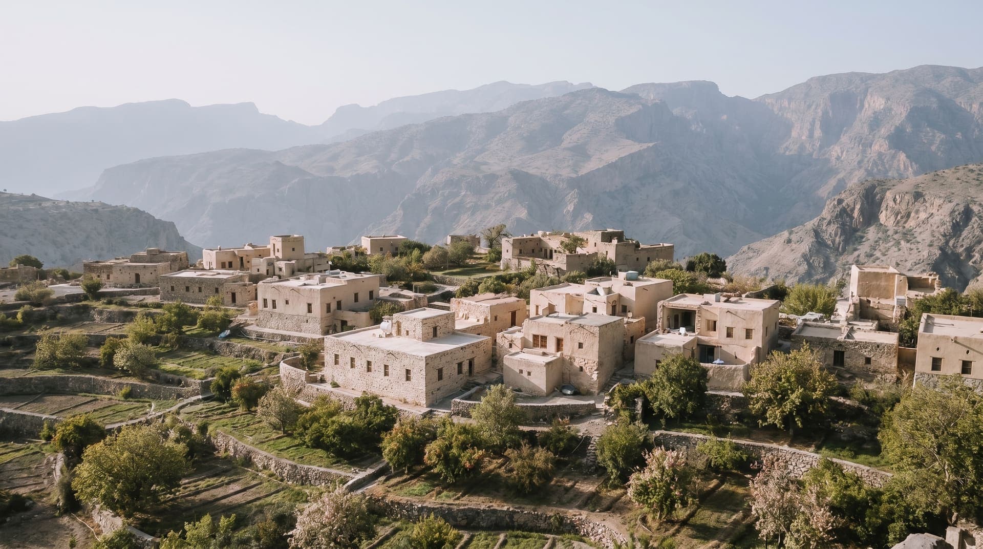Jebel Akhdar, Oman, editorial landmark