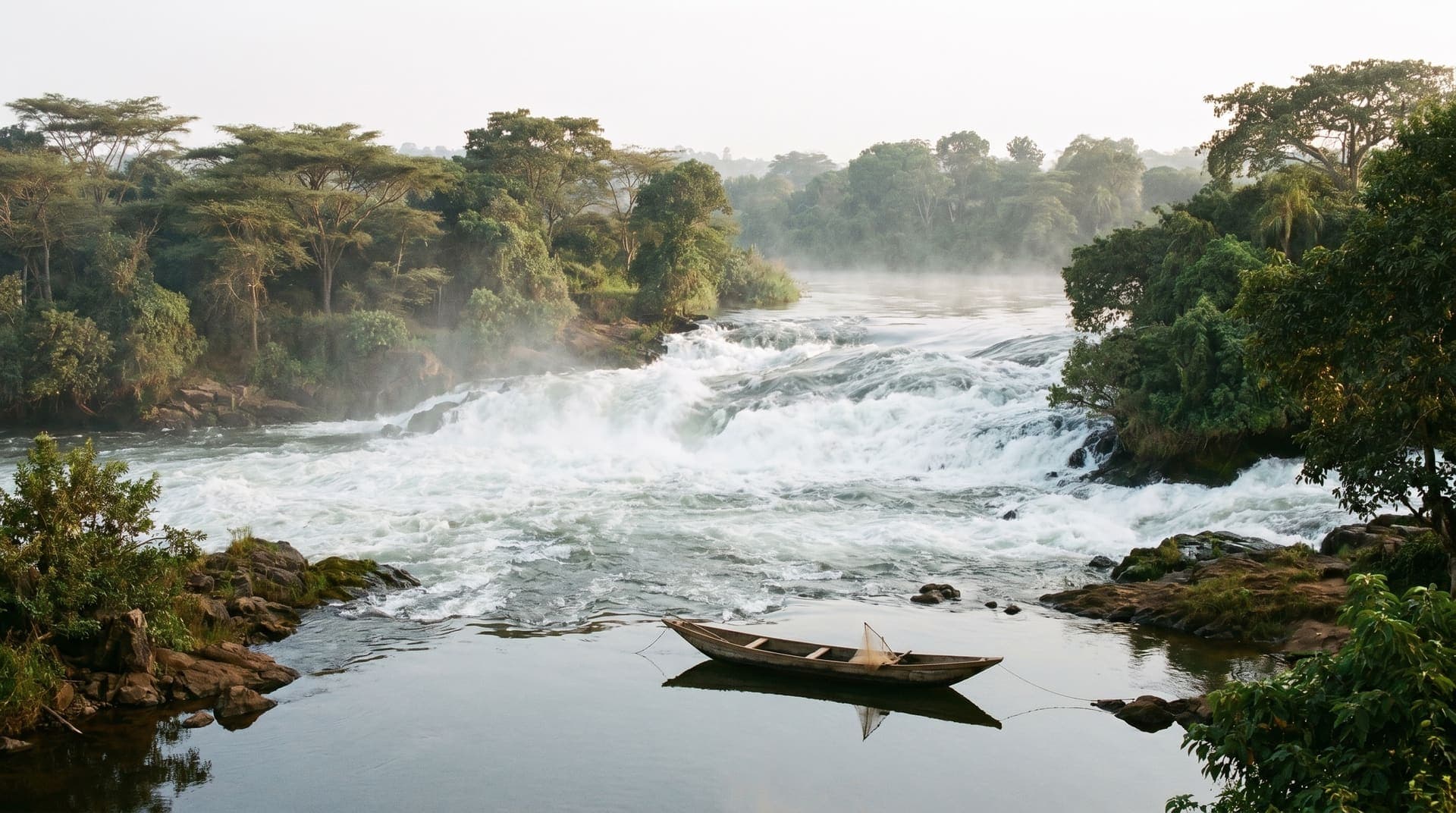 Jinja, Uganda, editorial landmark