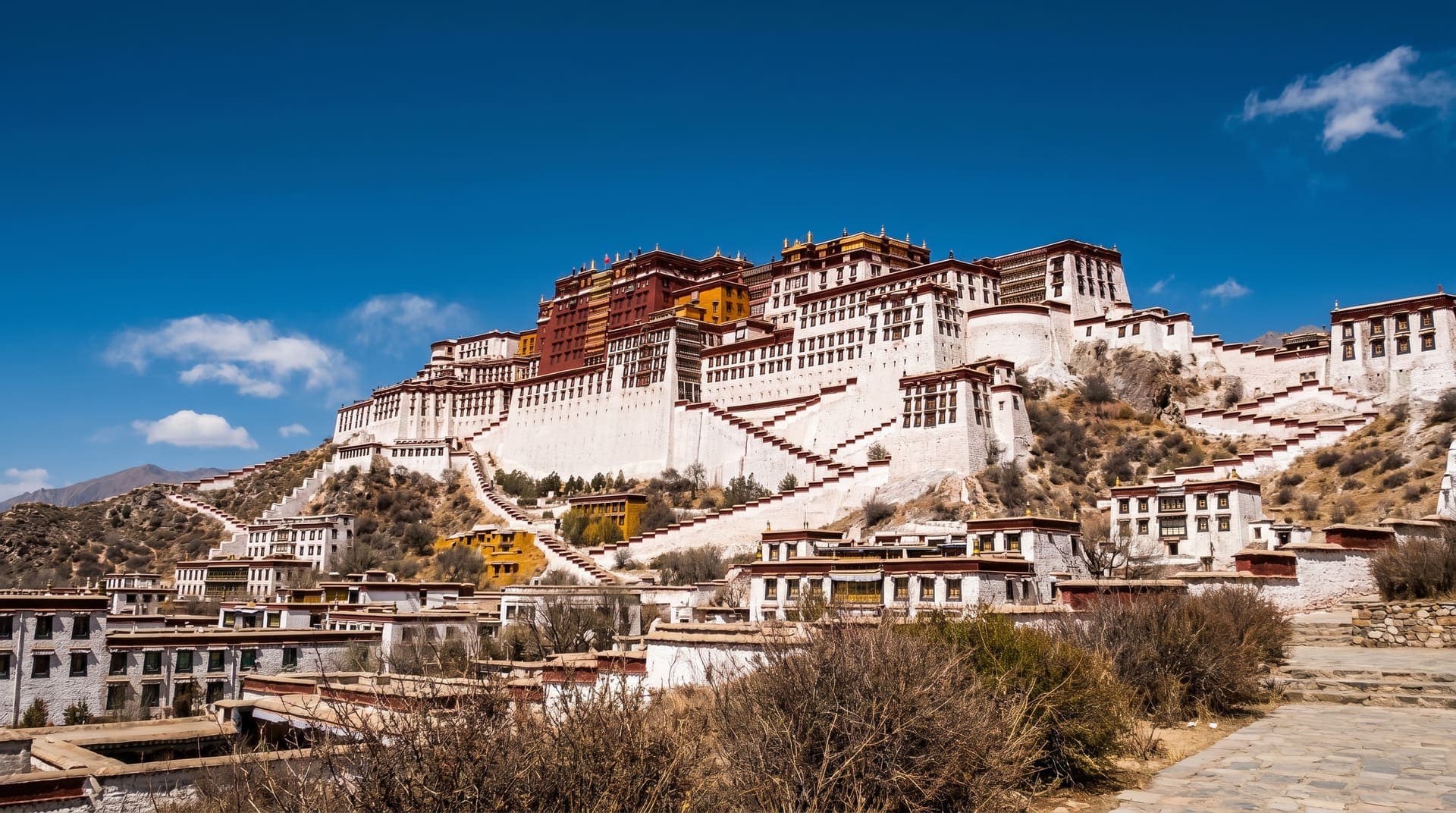 Lhasa, China, editorial landmark