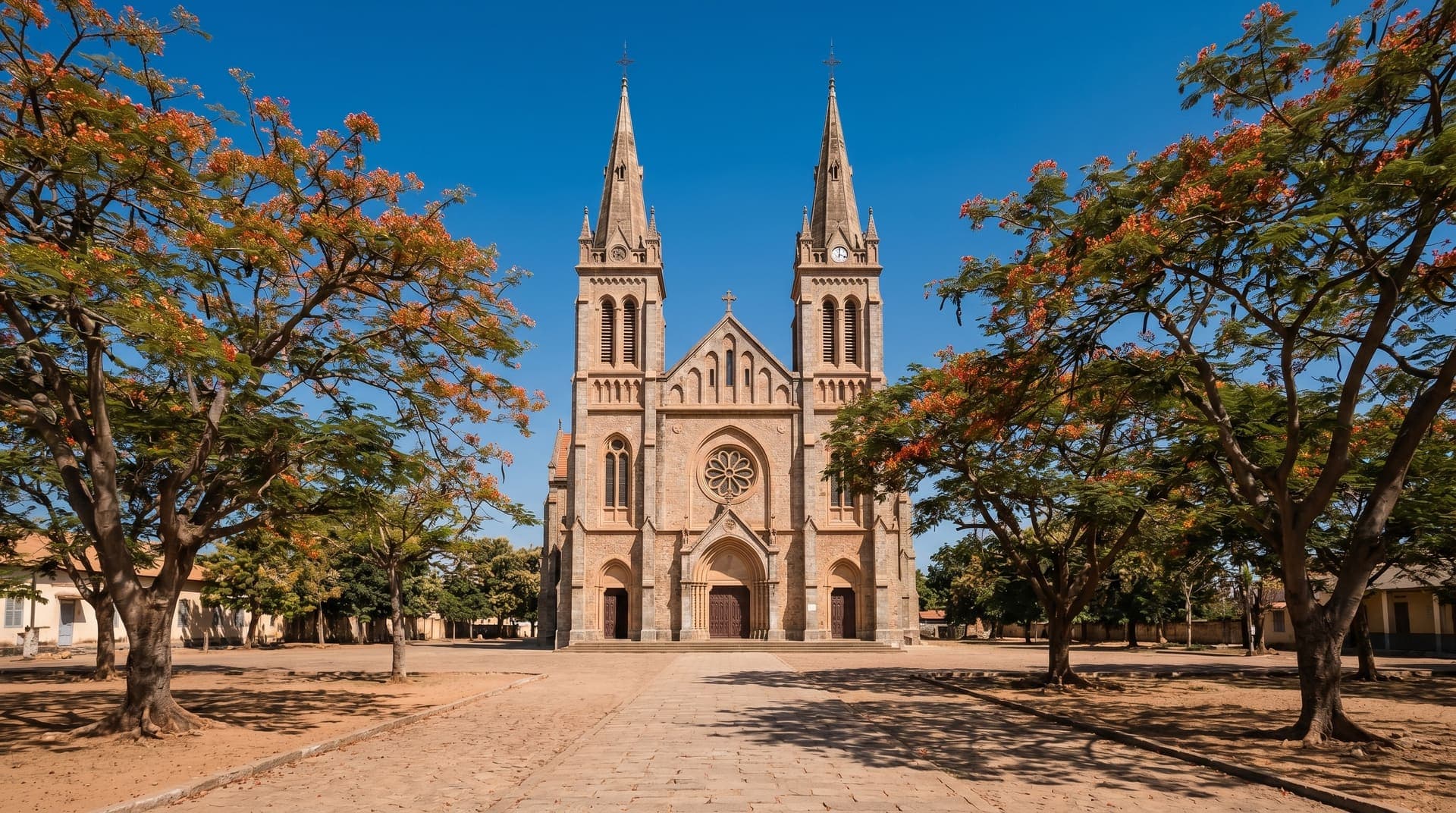 Lomé, Togo, editorial landmark