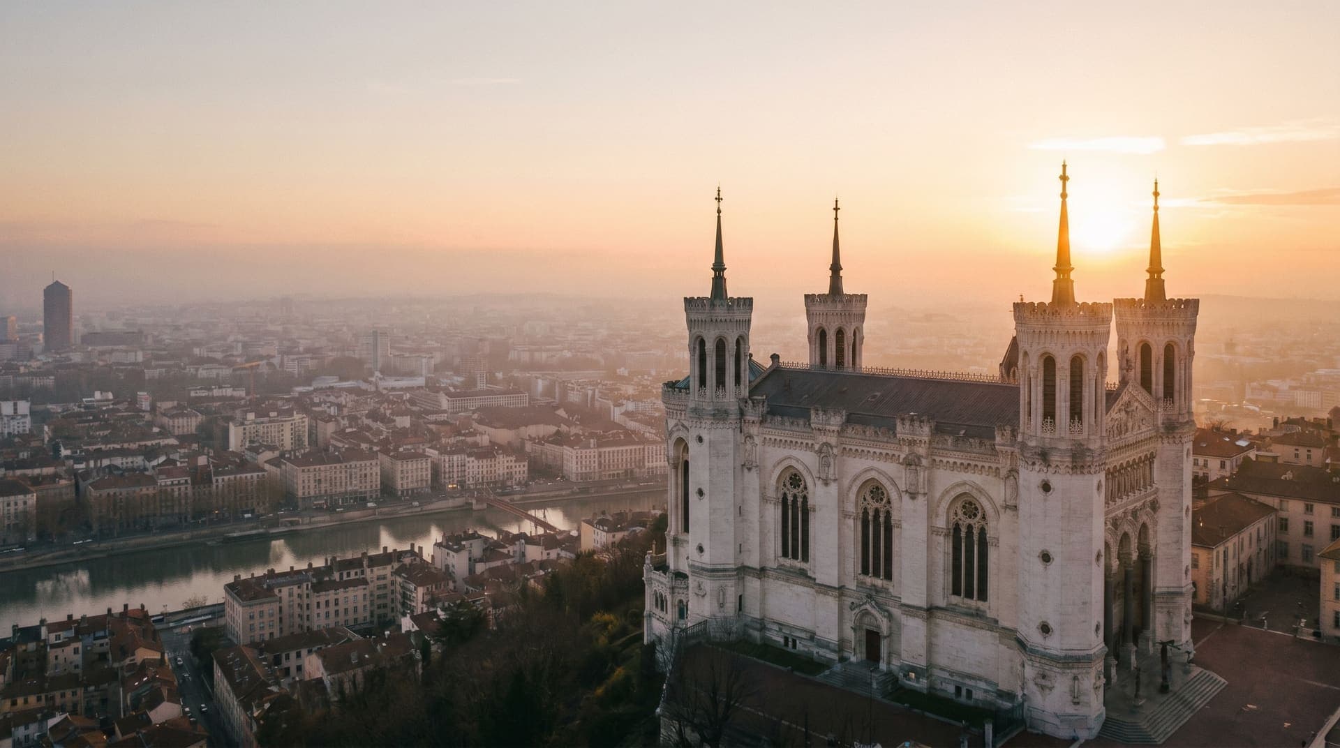 Lyon, France, editorial landmark