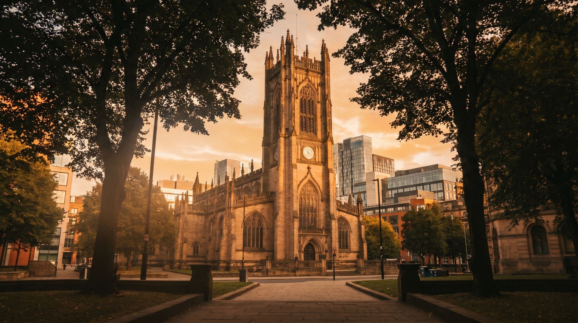 Manchester, United Kingdom, editorial landmark