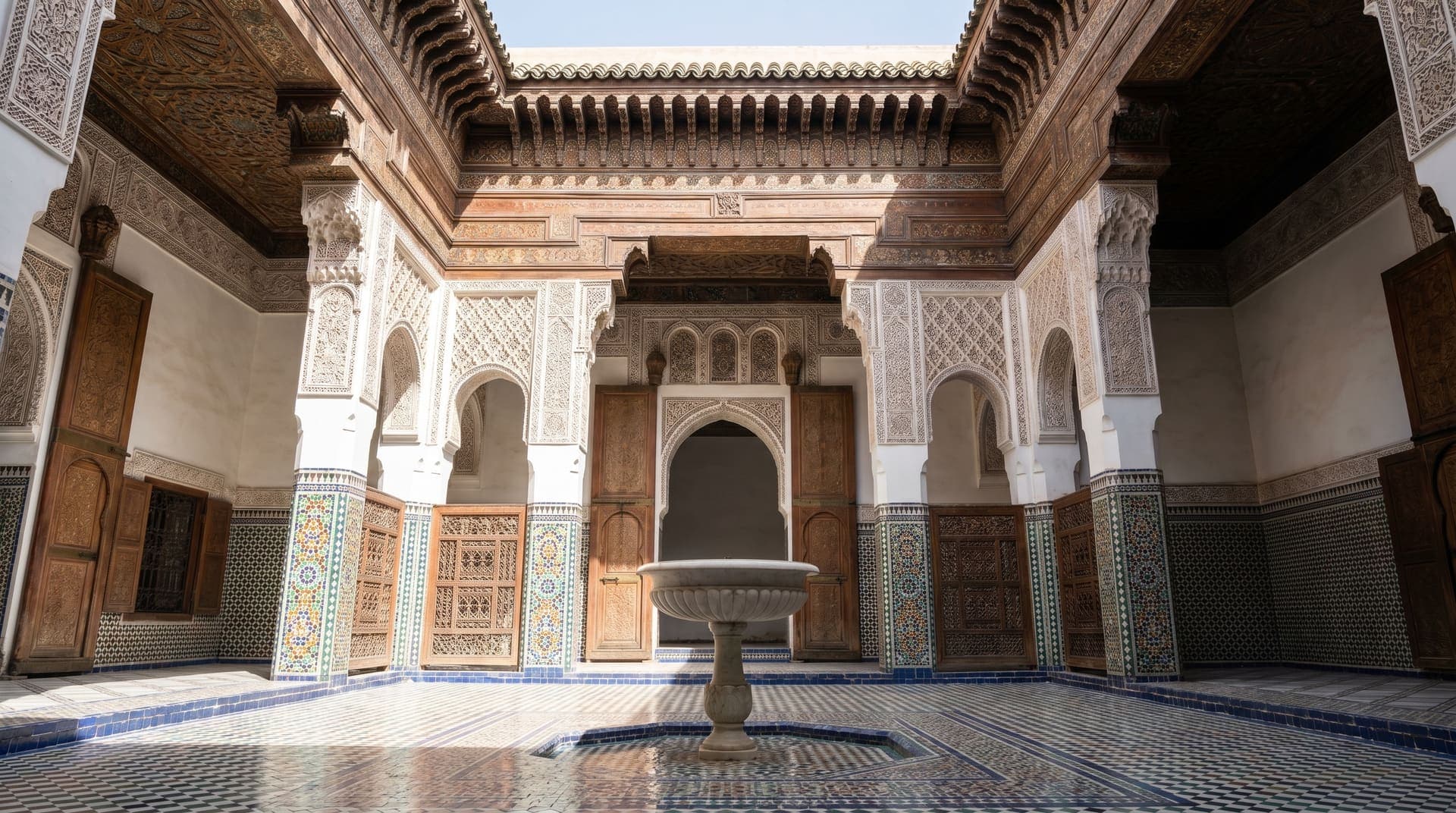 Marrakech, Morocco, editorial landmark