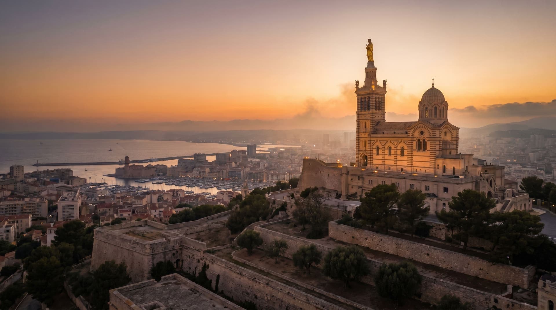 Marseille, France, editorial landmark